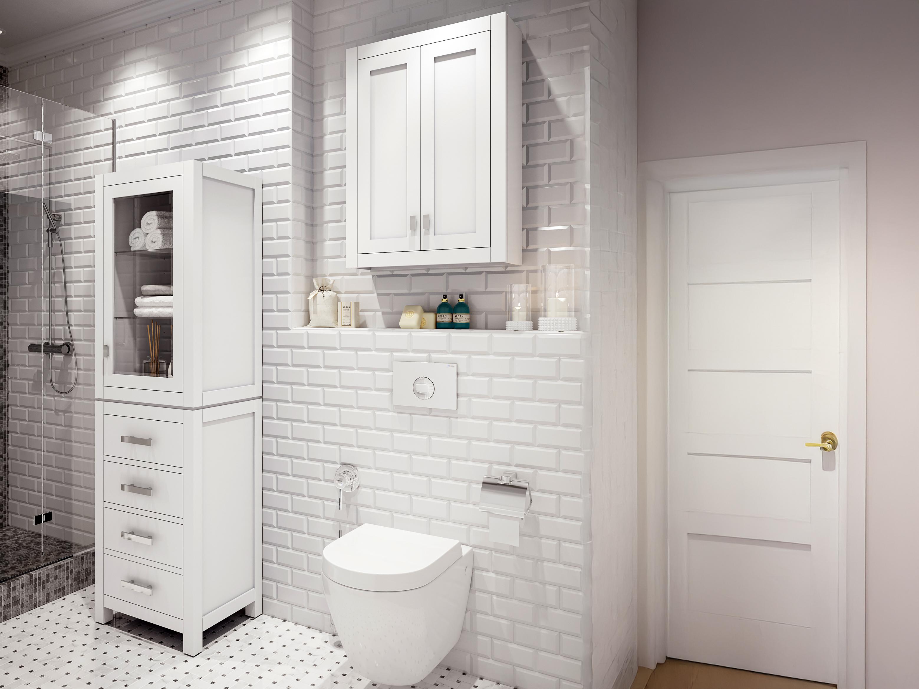 Water Creation Madison Vanity In Pure White