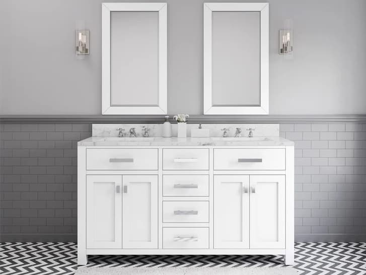 Water Creation Madison Chrome Vanity