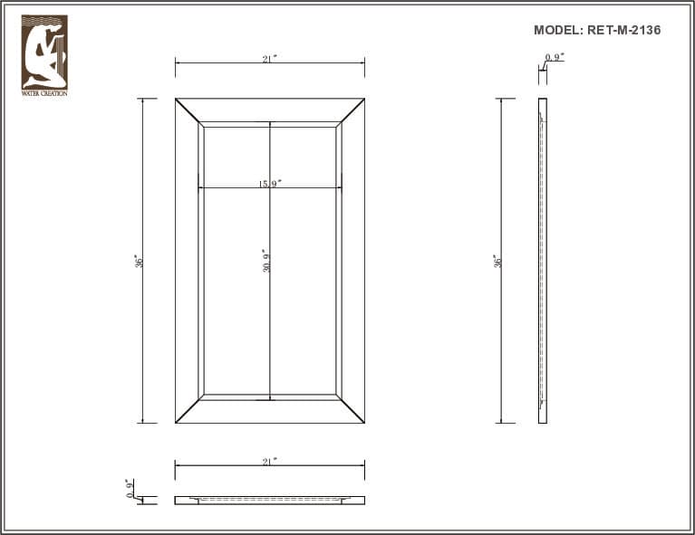 Water Creation Madison Double Sink Carrara White Marble Countertop Bath Vanity In Monarch Blue with Satin Gold Hardware, Hook Faucets and Rectangular Mirrors (S)