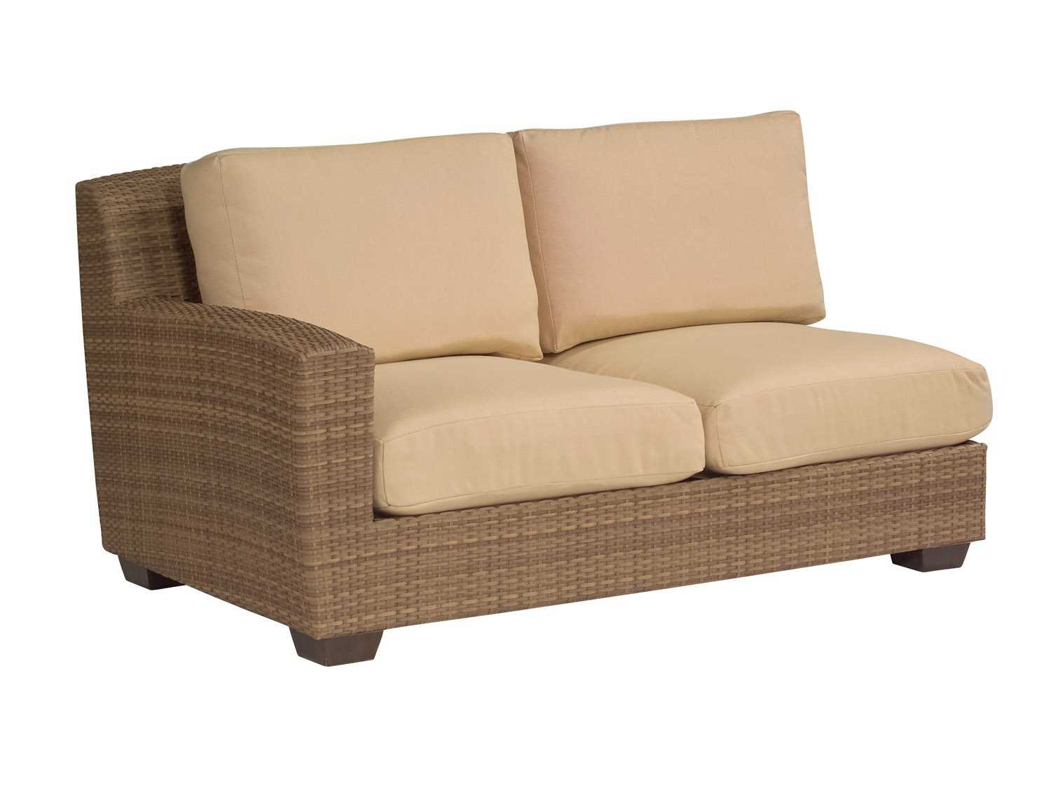 Whitecraft Saddleback LA Facing Loveseat Sectional Replacement Cushions