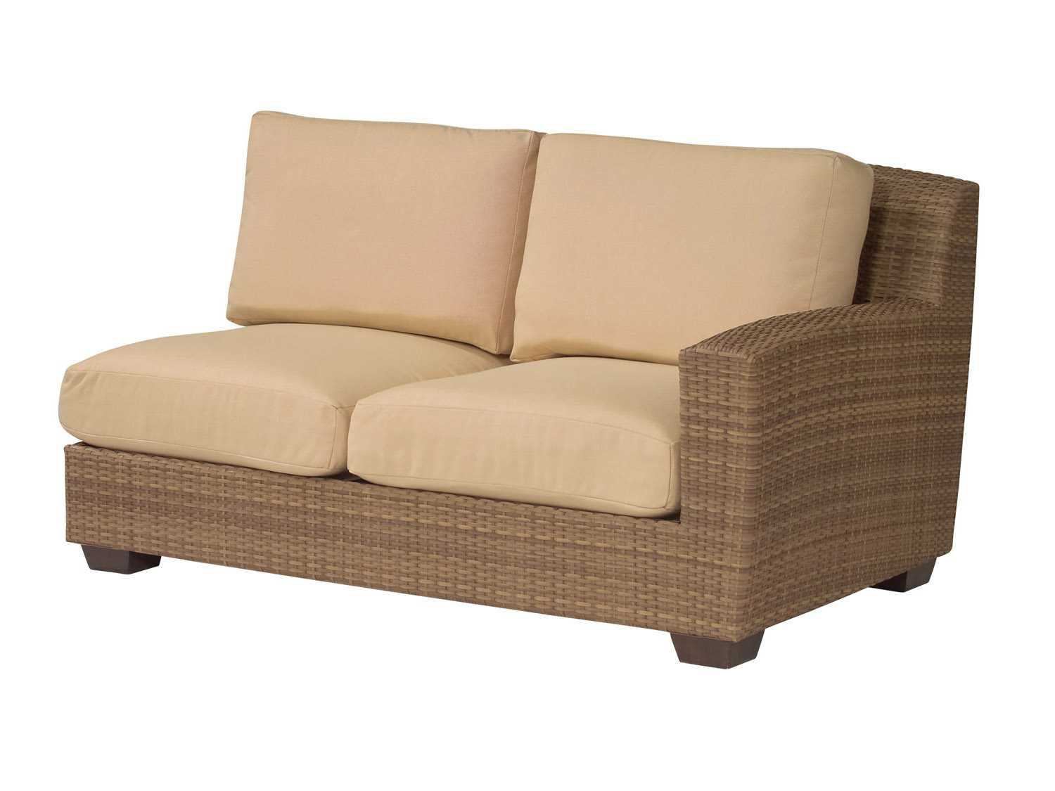 Whitecraft Saddleback Loveseat Sectional Replacement Cushions