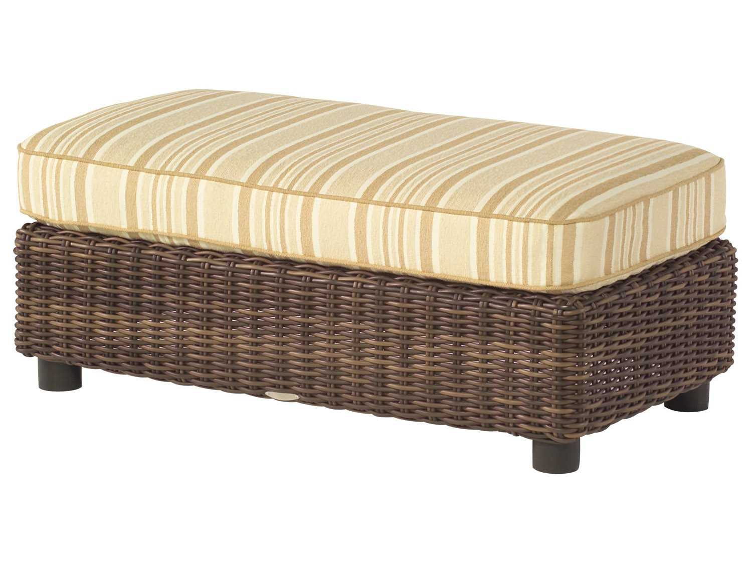 Whitecraft Sonoma Ottoman and a Half Replacement Cushions