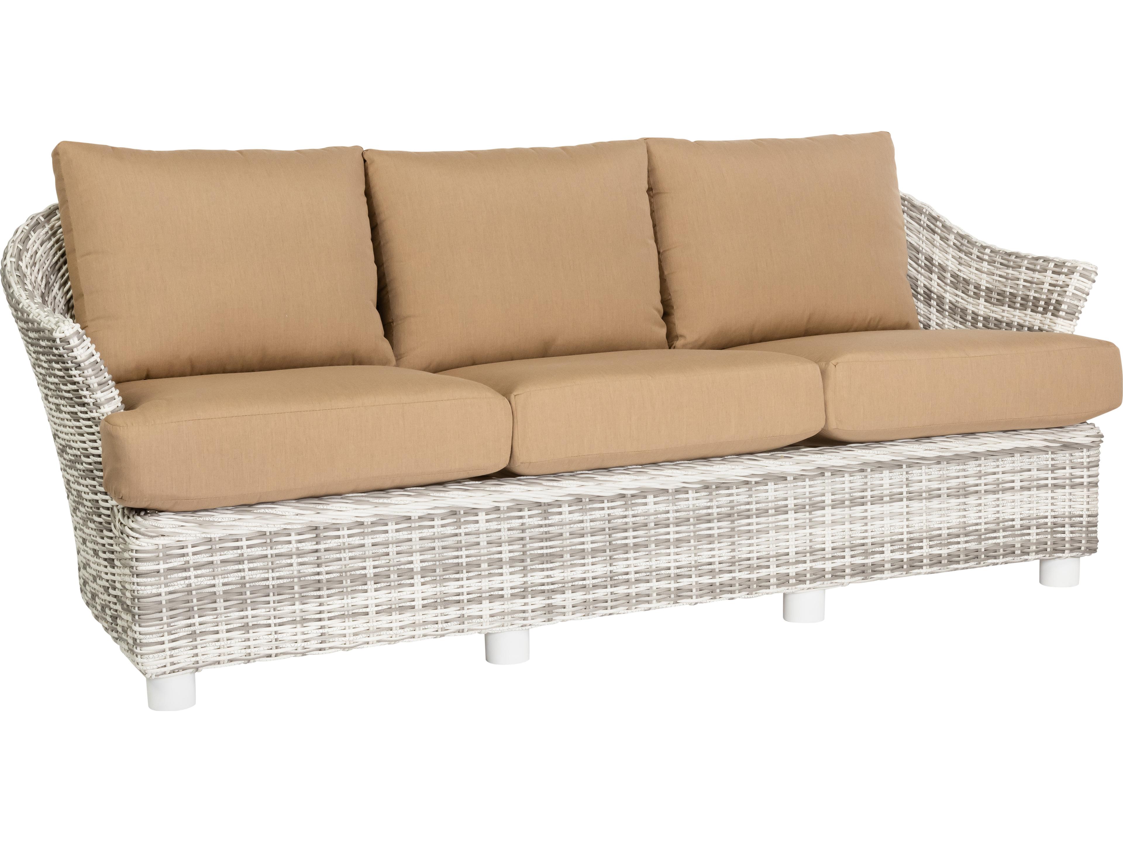 Whitecraft Sonoma Wicker Patio Sofa