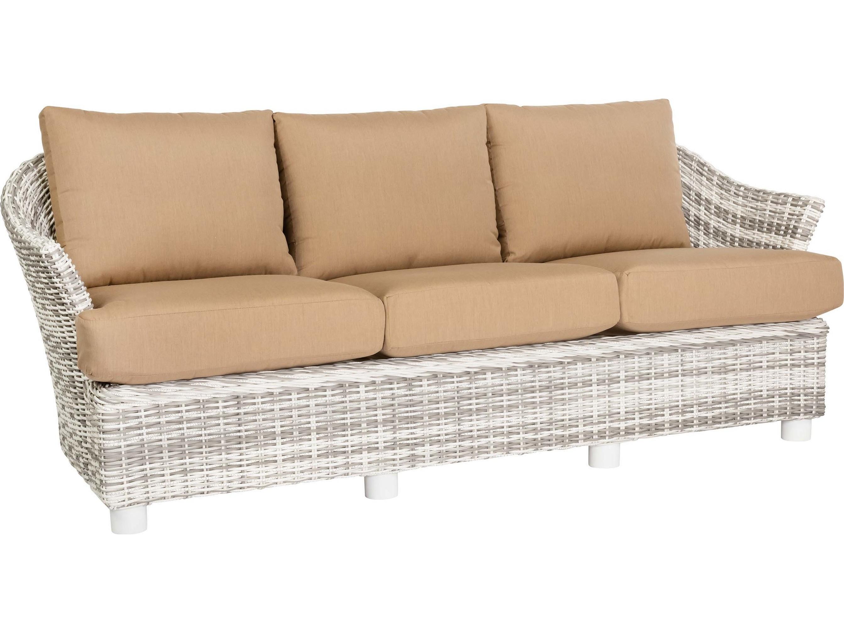 Whitecraft Sonoma Wicker Patio Sofa