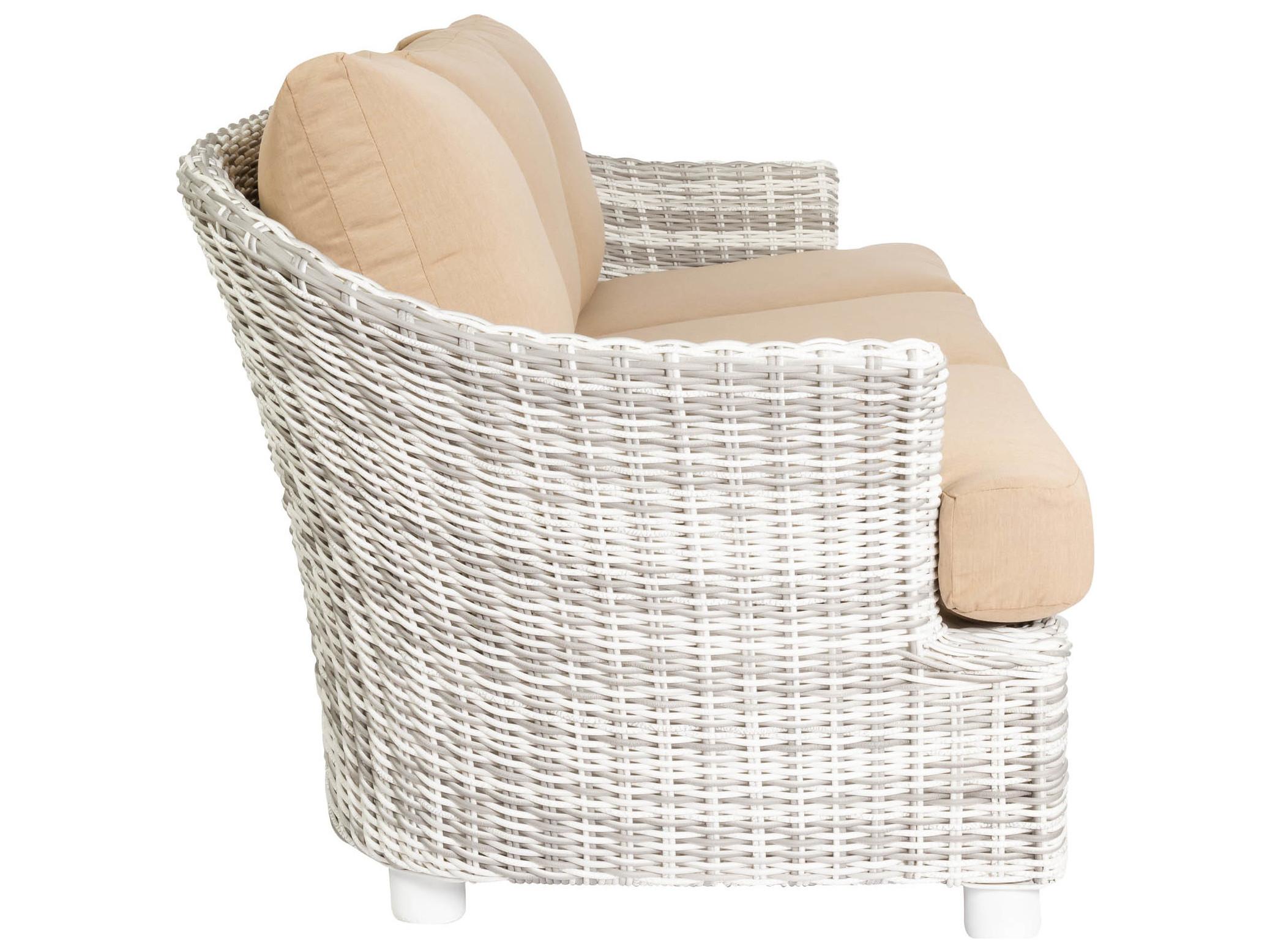Whitecraft Sonoma Wicker Patio Sofa