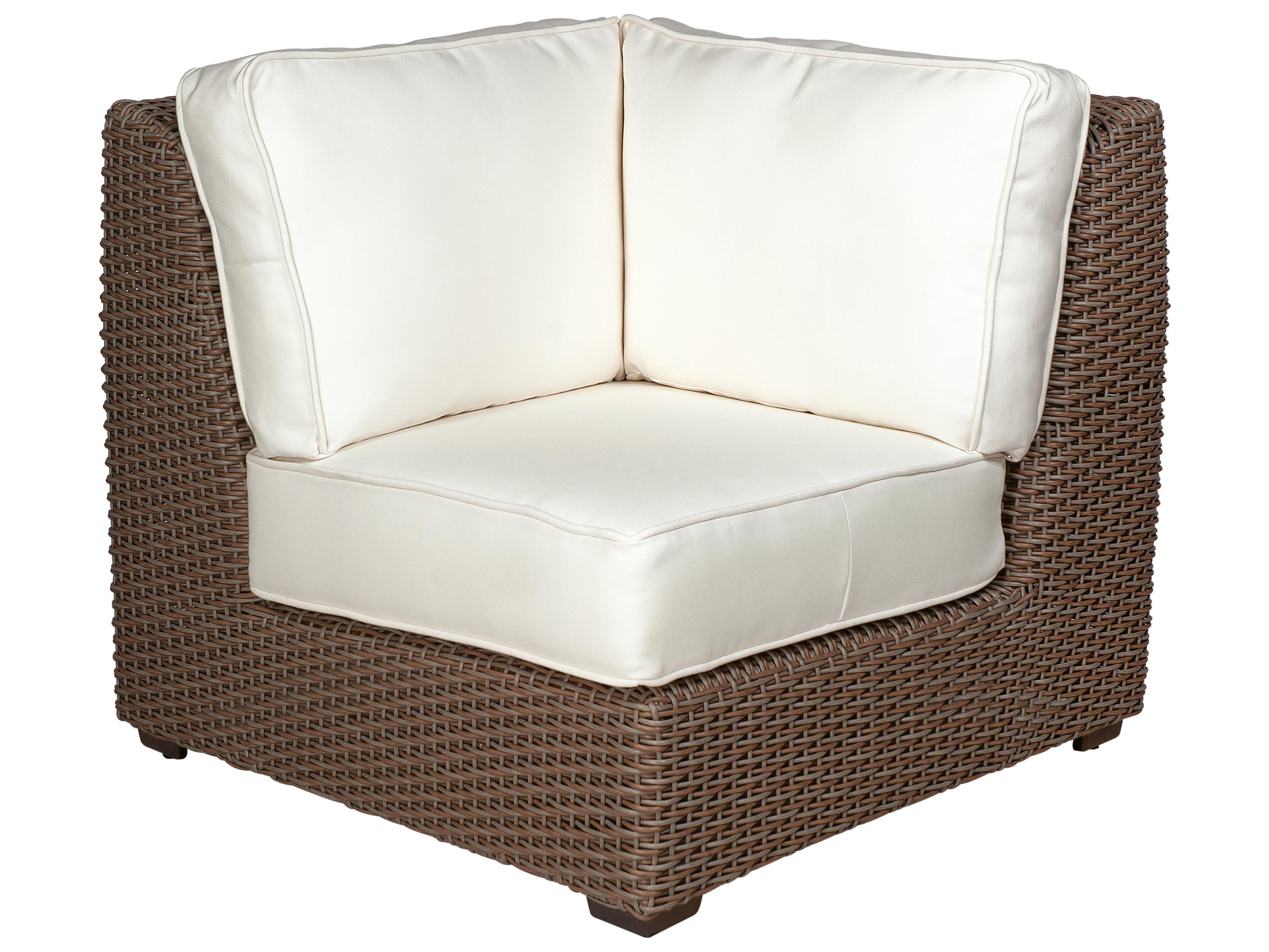 Woodard Whitecraft Augusta Replacement Cushion Corner Sectional Unit