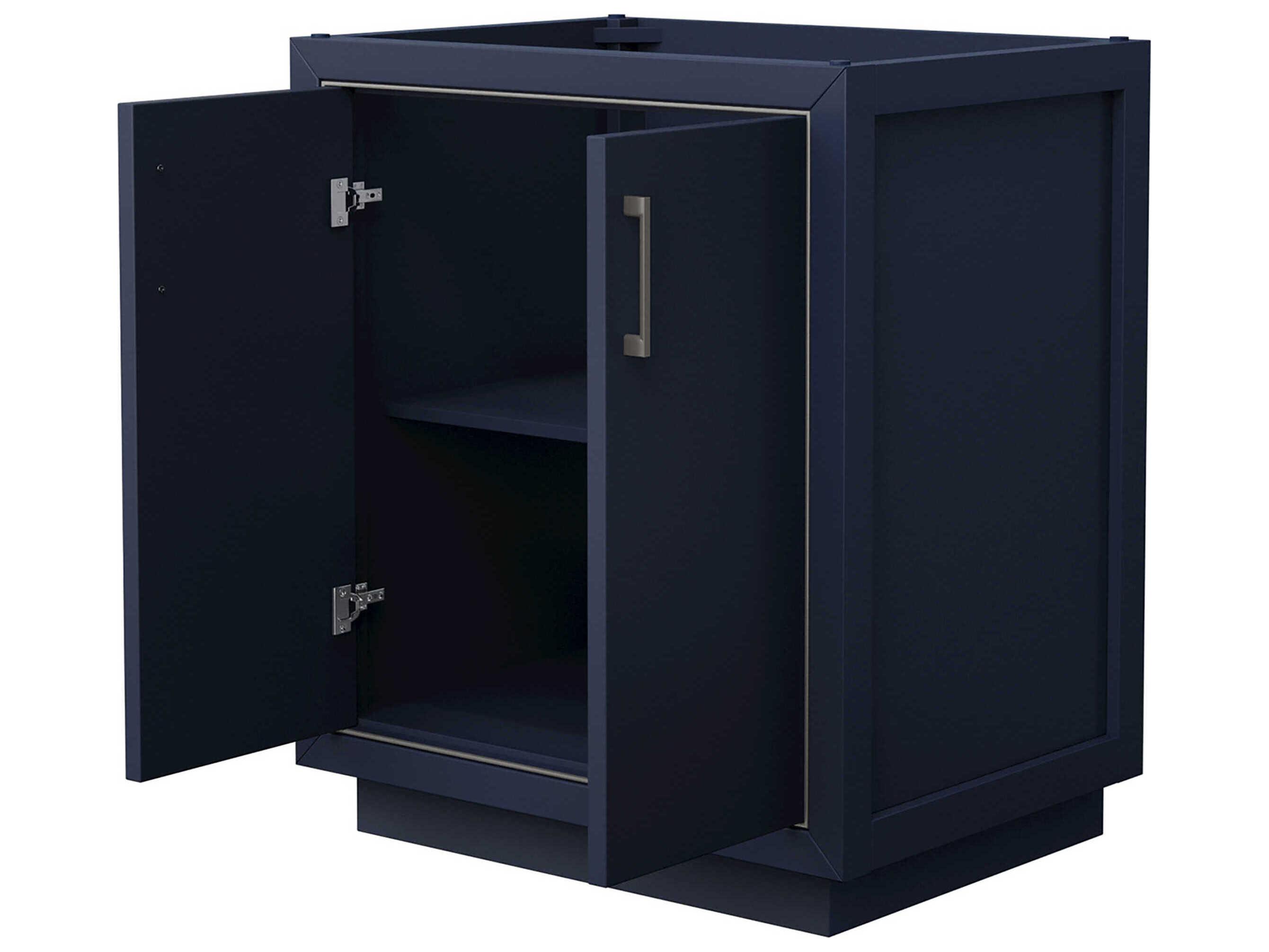 Wyndham Collection Icon 30" Dark Blue Vanity