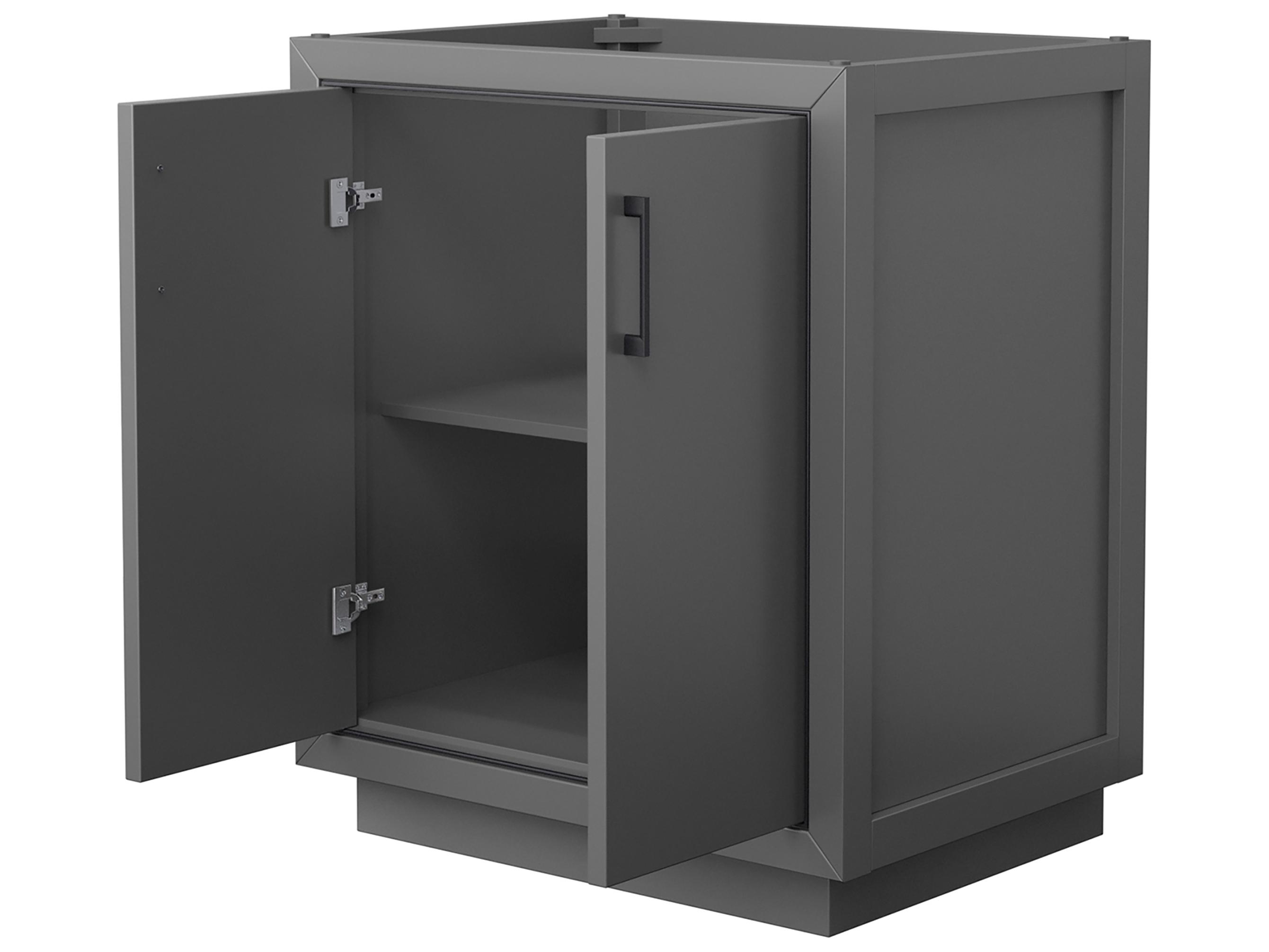 Wyndham Collection Icon 29" Dark Gray Vanity