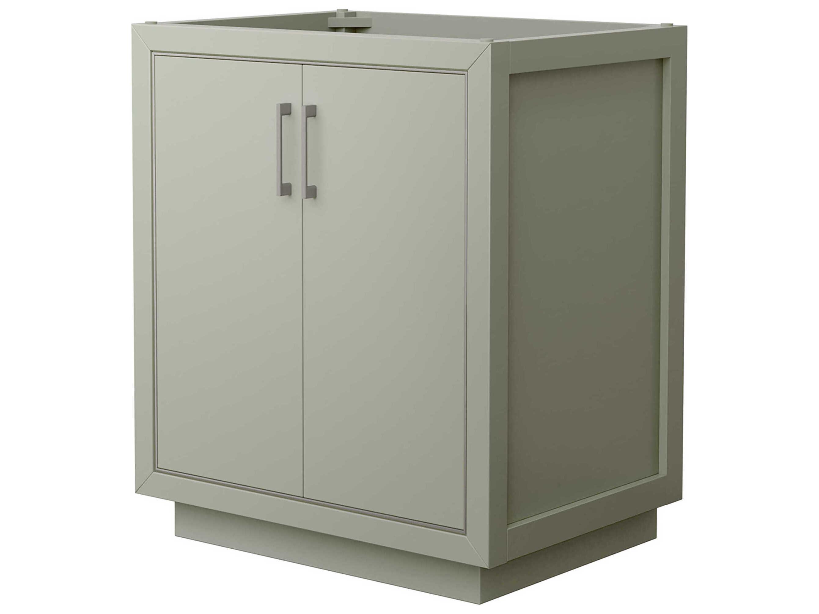 Wyndham Collection Icon 30" Light Green Vanity