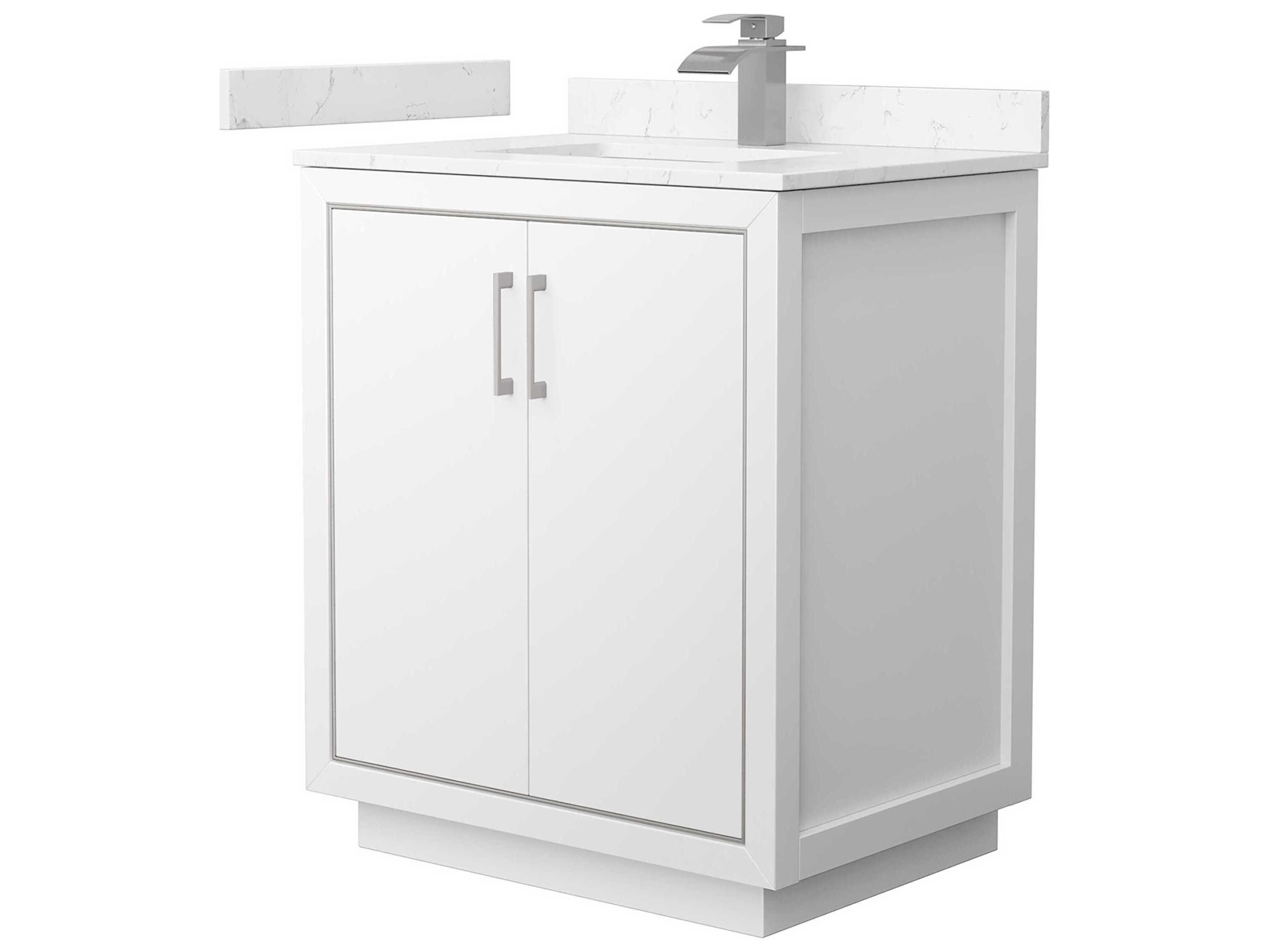 Wyndham Collection Icon 30" White Vanity
