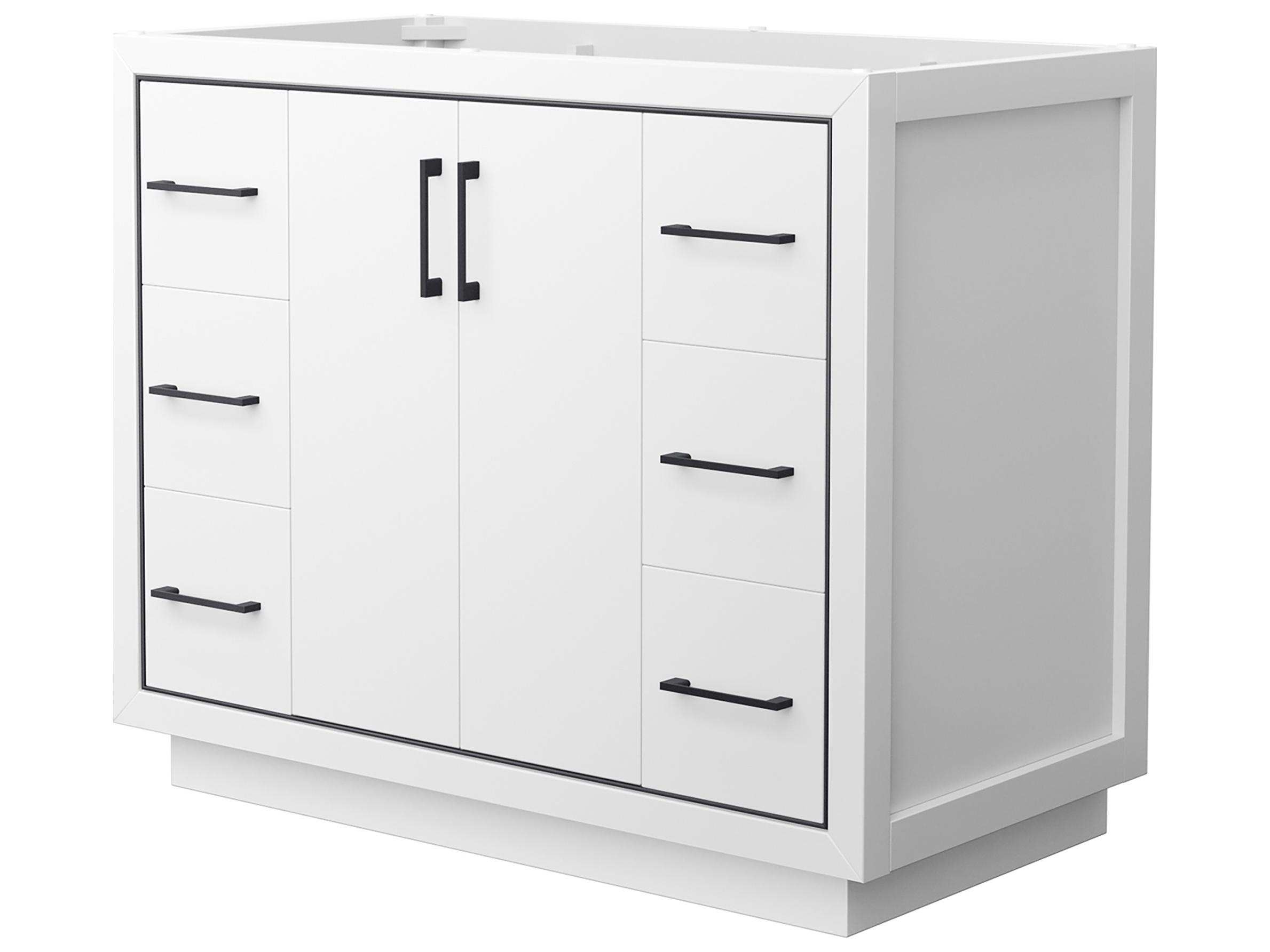 Wyndham Collection Icon 41" White Vanity