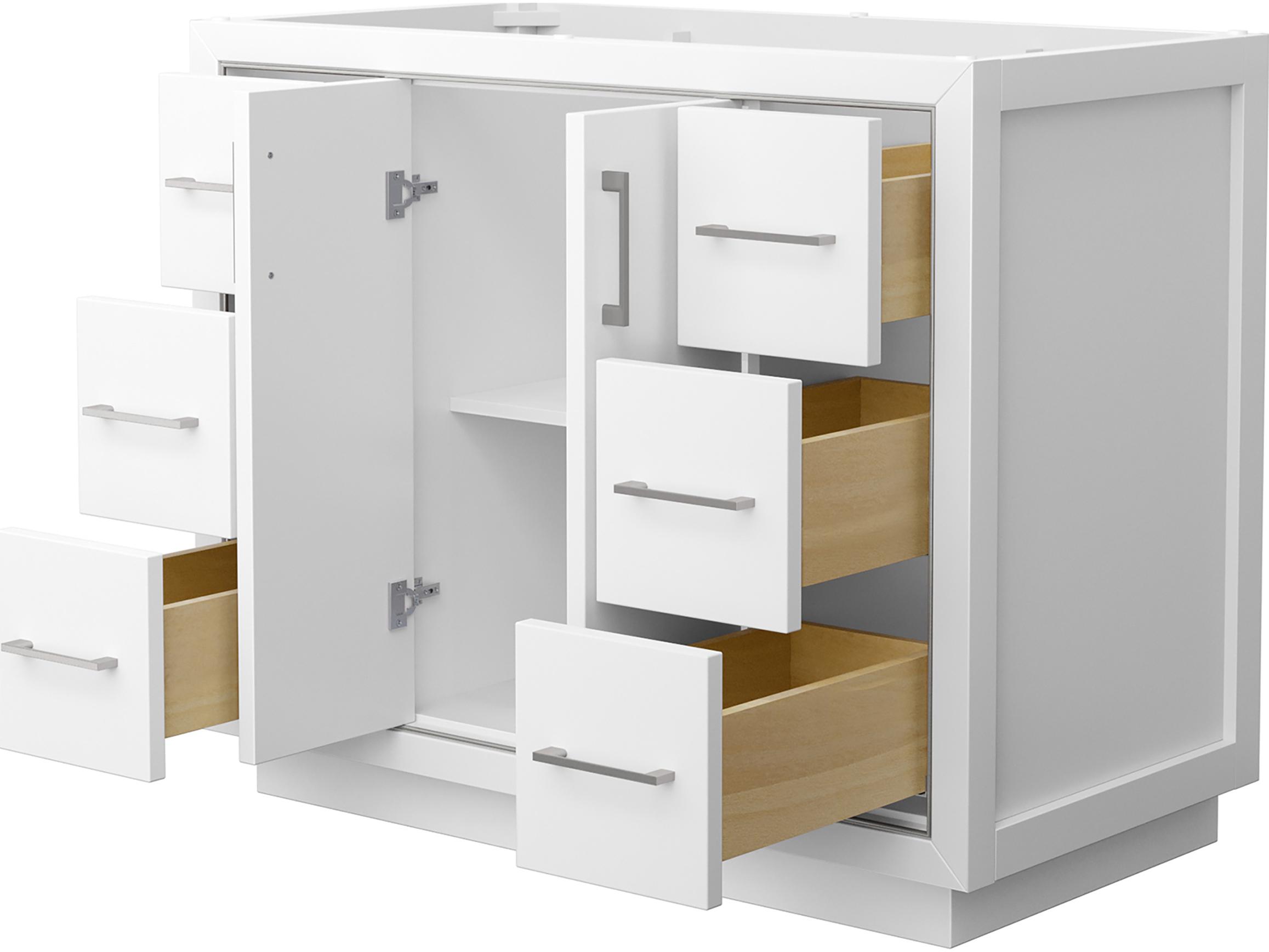 Wyndham Collection Icon 41" White Vanity