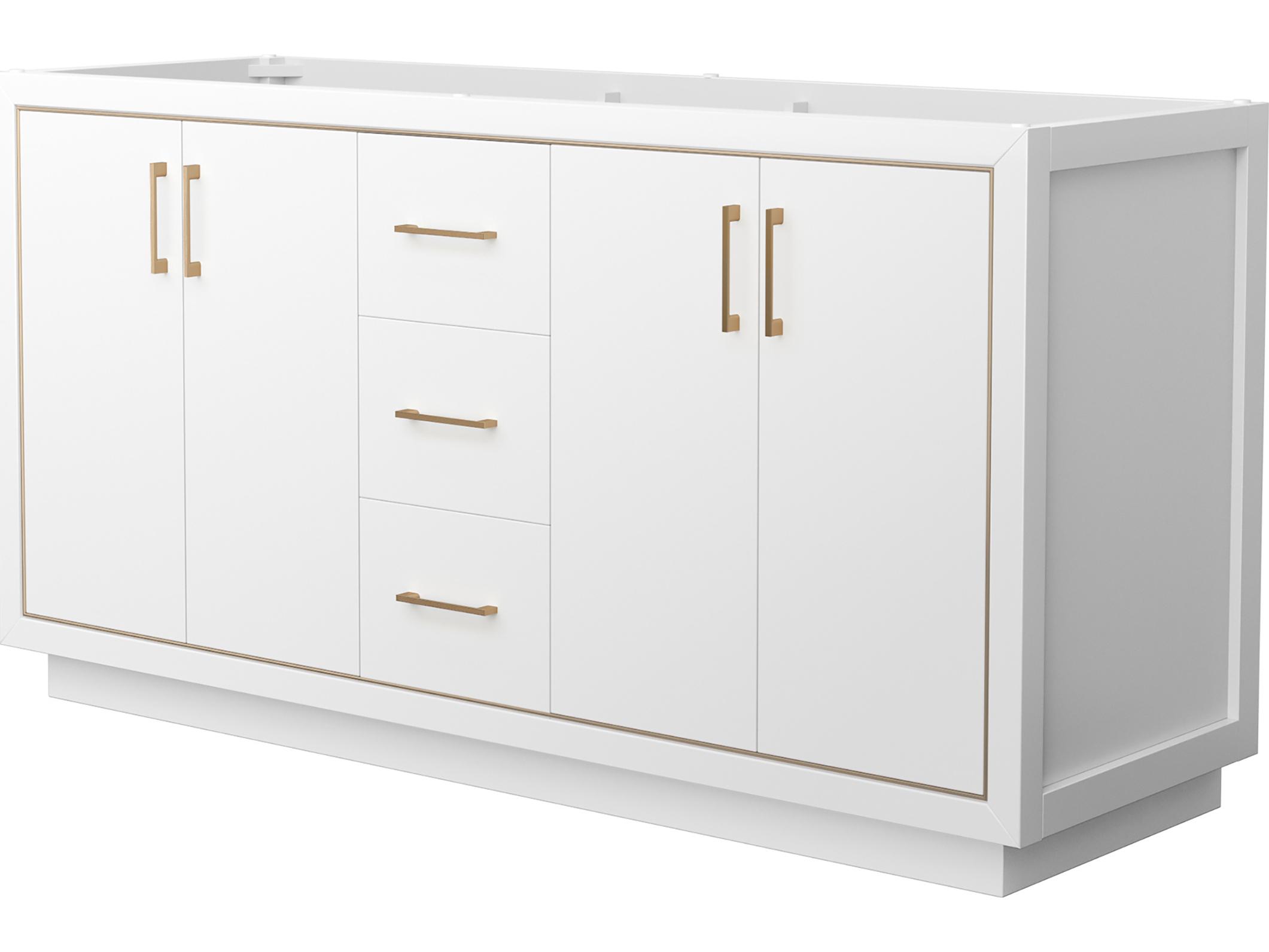 Wyndham Collection Icon 65" White Vanity