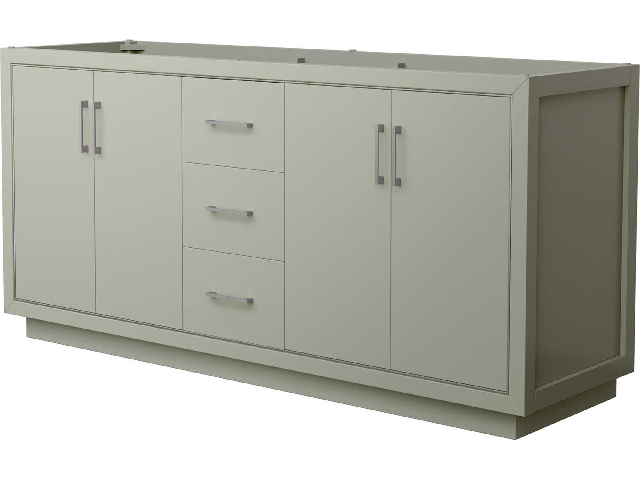 Wyndham Collection Icon 71" Light Green Vanity