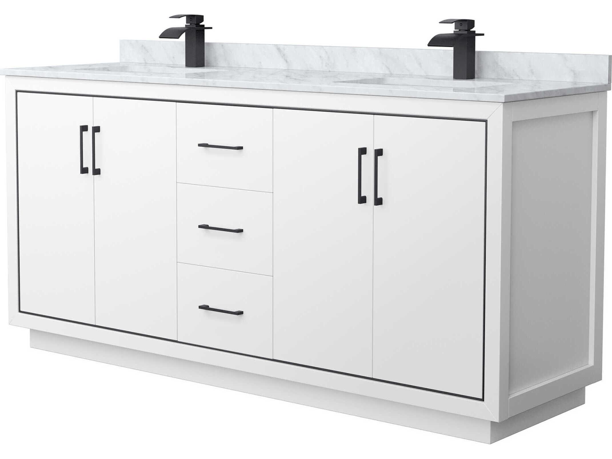 Wyndham Collection Icon 72" White Vanity
