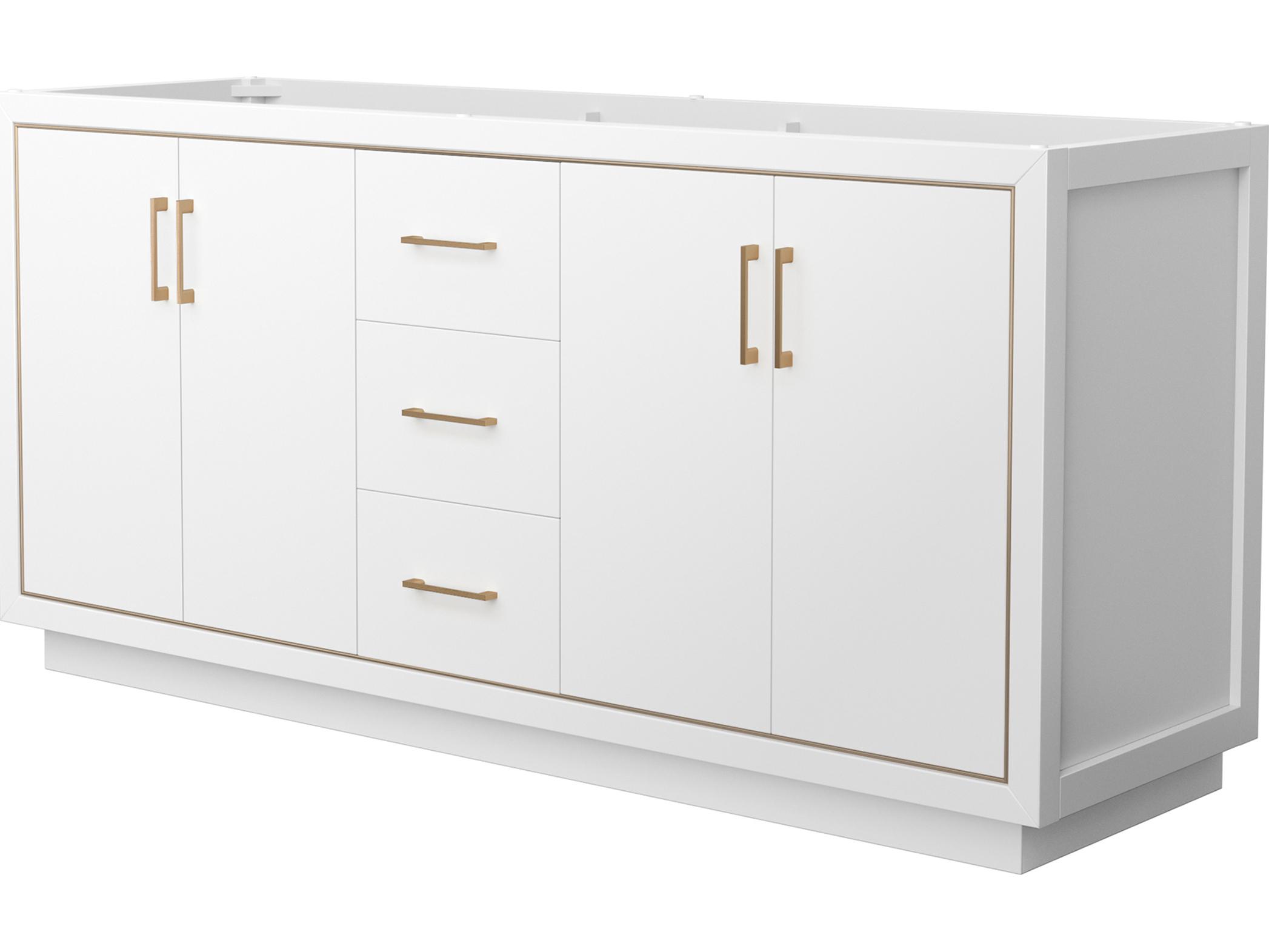 Wyndham Collection Icon 71" White Vanity