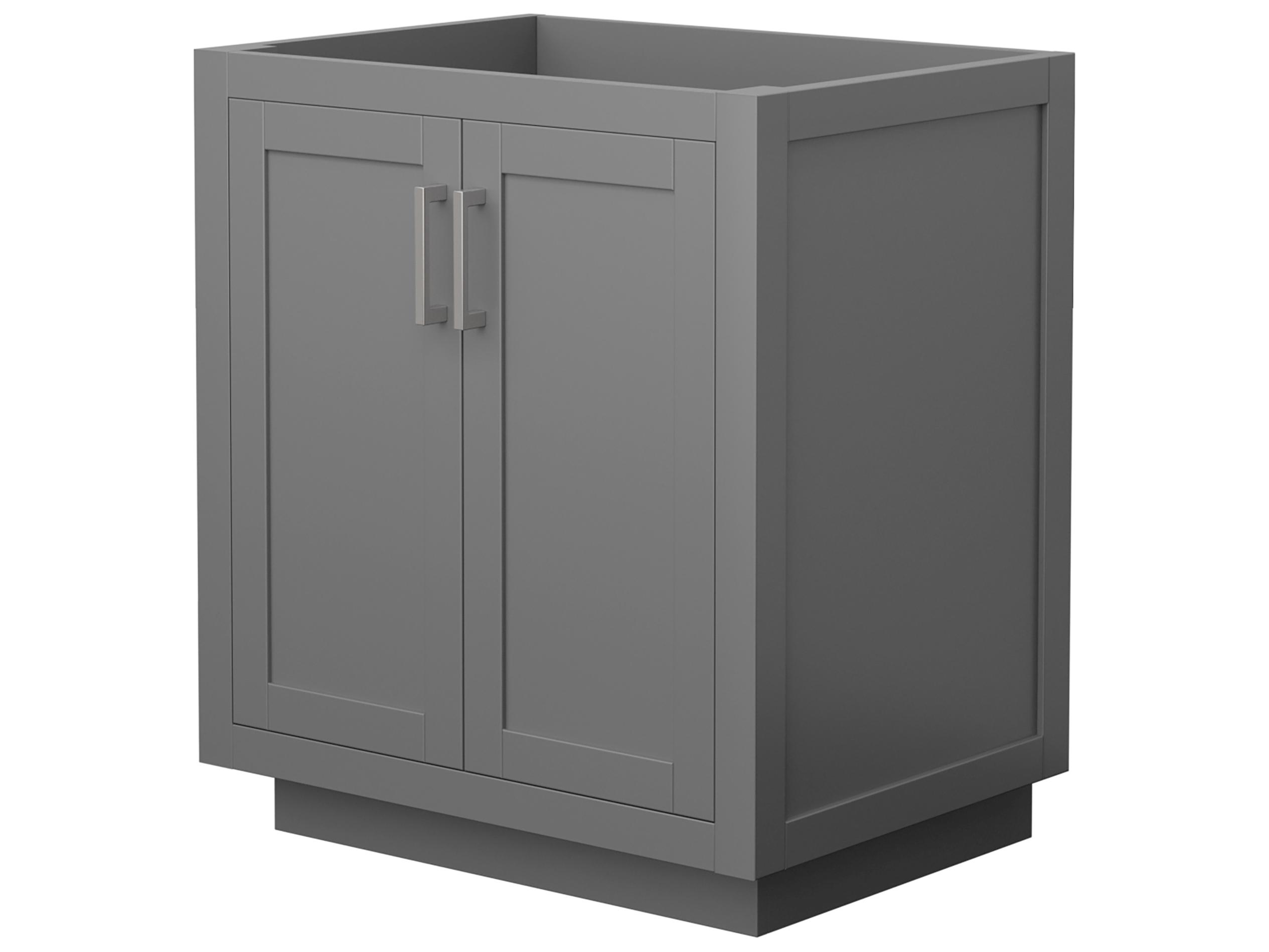 Wyndham Collection Miranda 29" Dark Gray Vanity