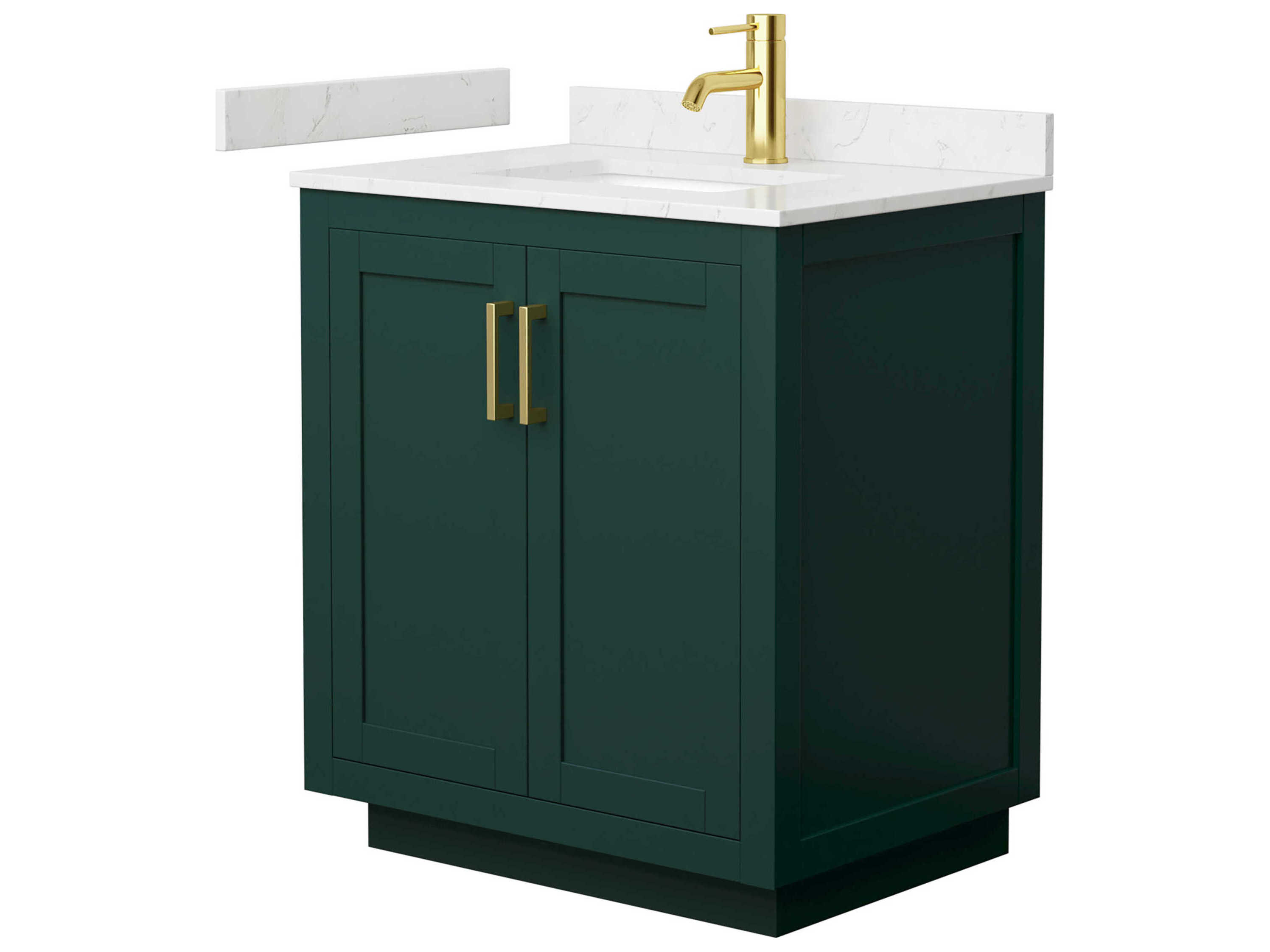 Wyndham Collection Miranda 30" Green Vanity