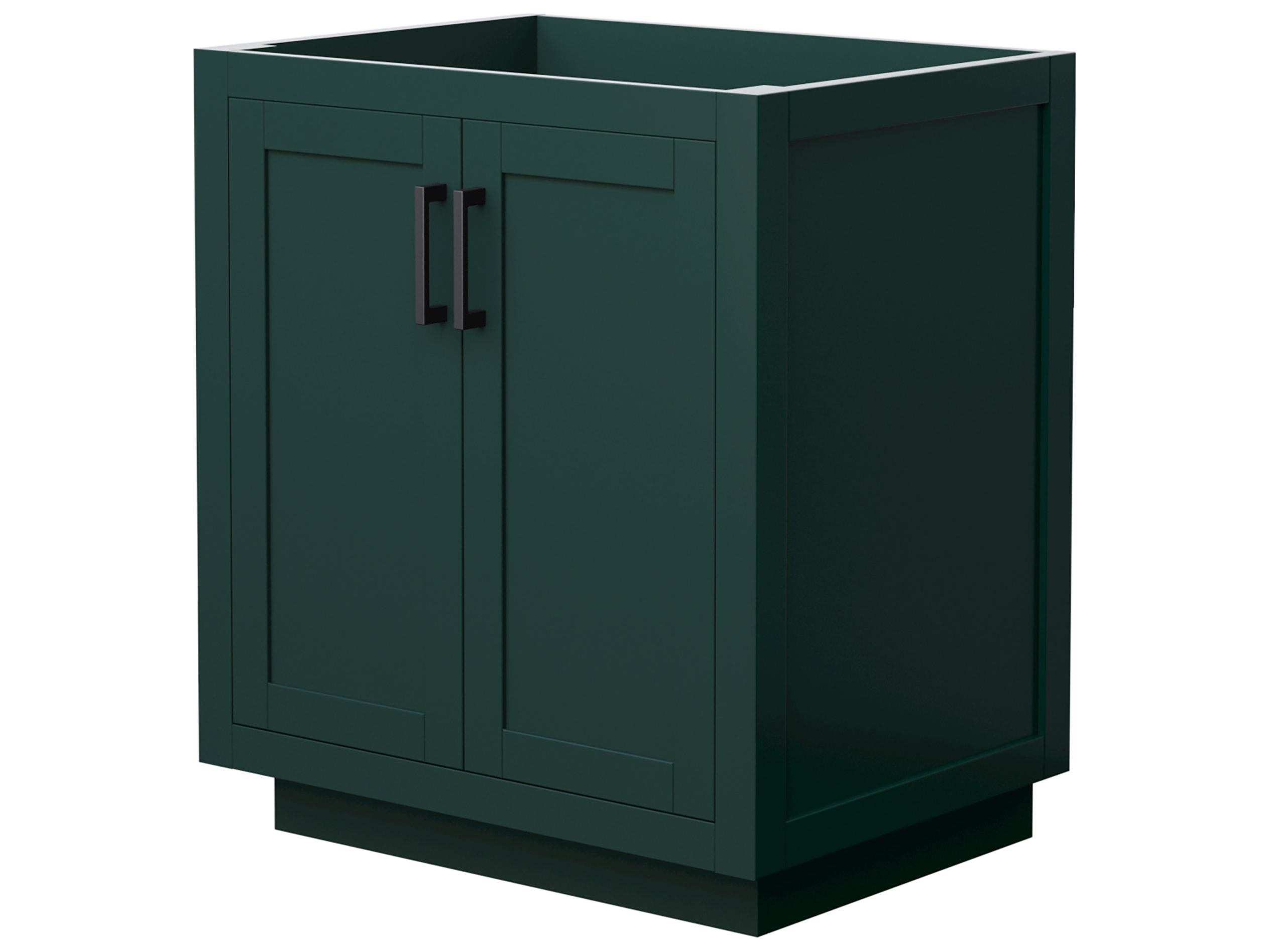 Wyndham Collection Miranda 29" Green Vanity