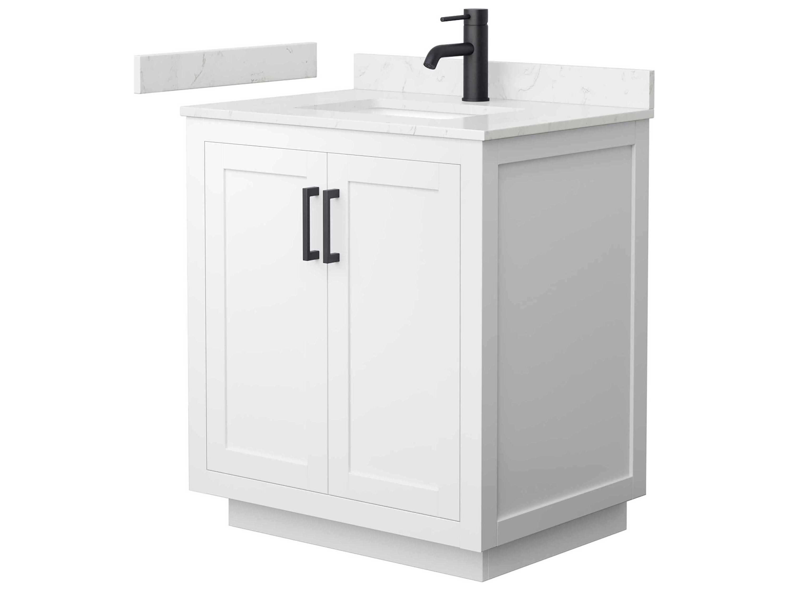 Wyndham Collection Miranda 30" White Vanity