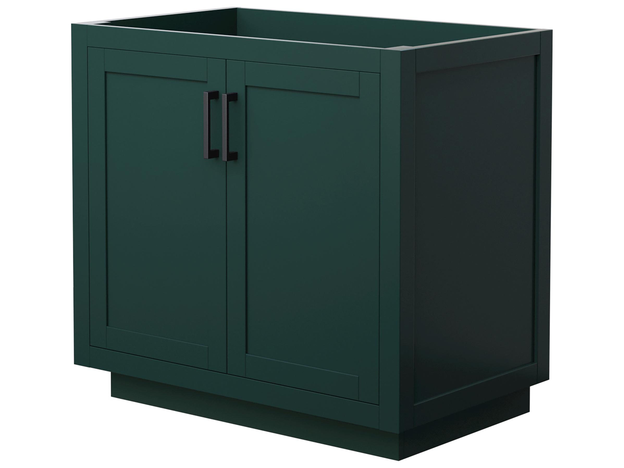 Wyndham Collection Miranda 35" Green Vanity