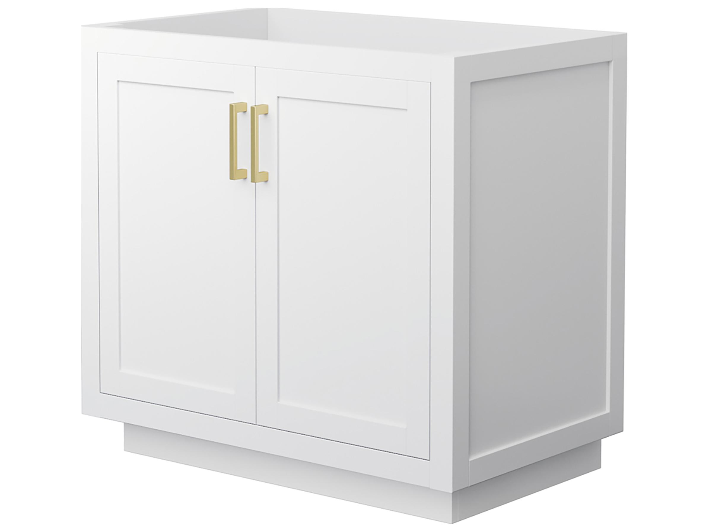 Wyndham Collection Miranda 35" White Vanity