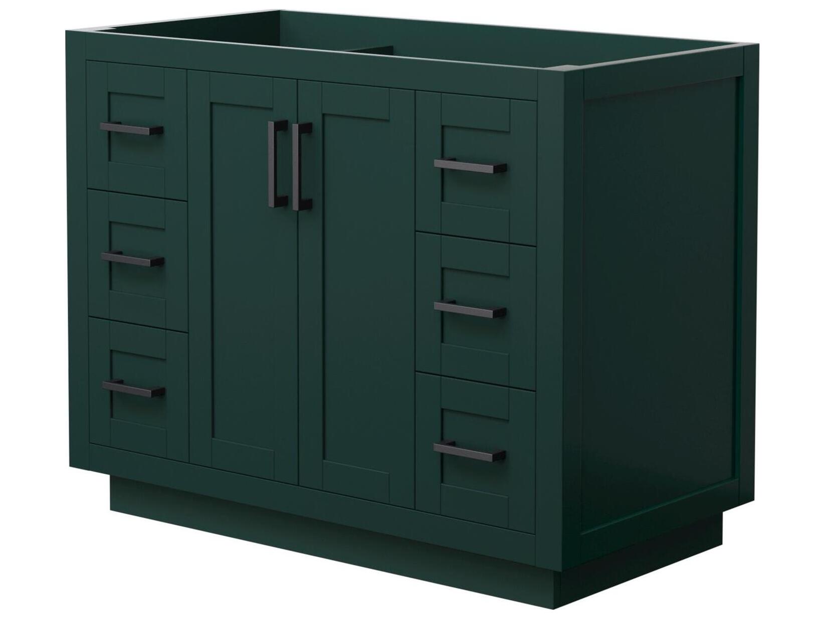 Wyndham Collection Miranda 41" Green Vanity