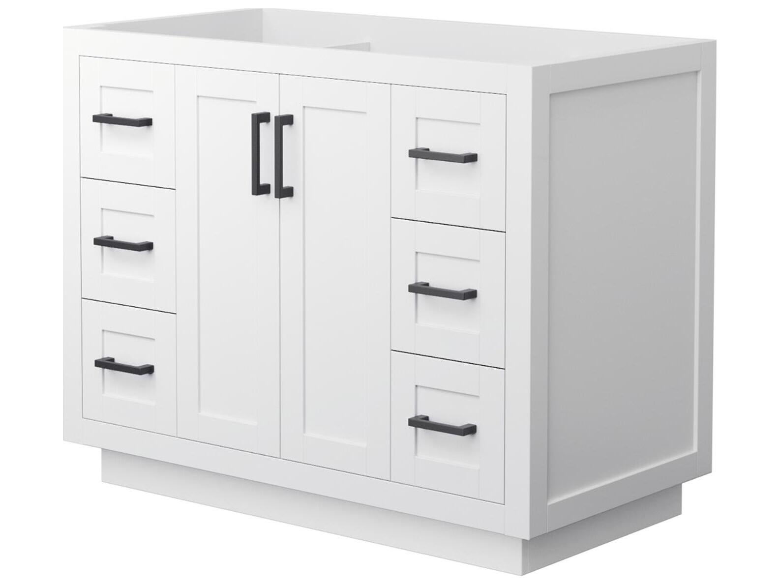 Wyndham Collection Miranda 41" White Vanity