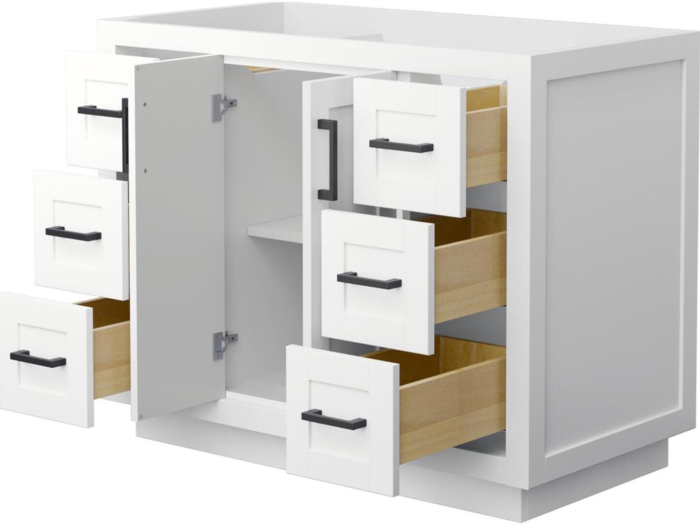 Wyndham Collection Miranda 41" White Vanity