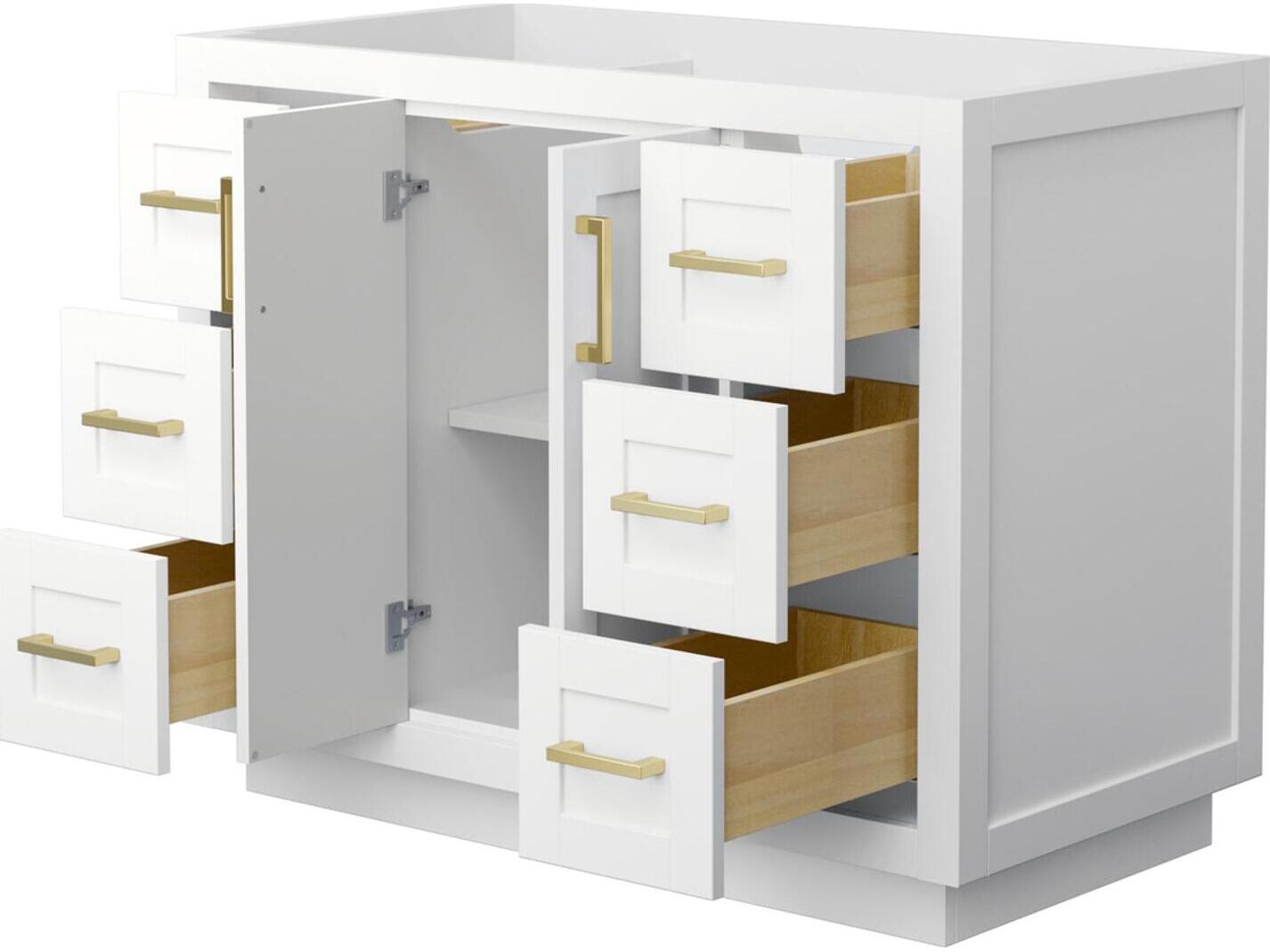 Wyndham Collection Miranda 41" White Vanity