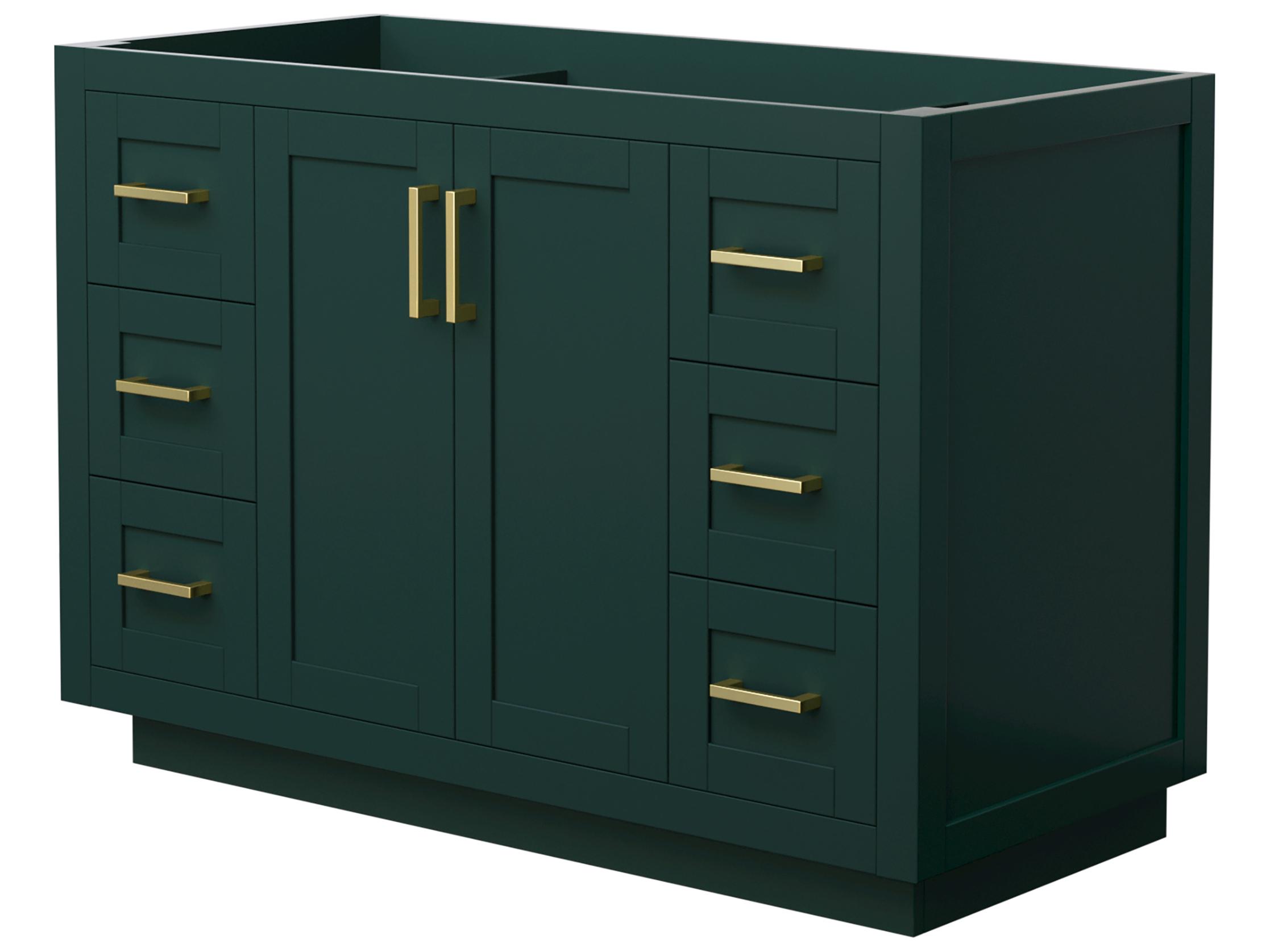 Wyndham Collection Miranda 47" Green Vanity