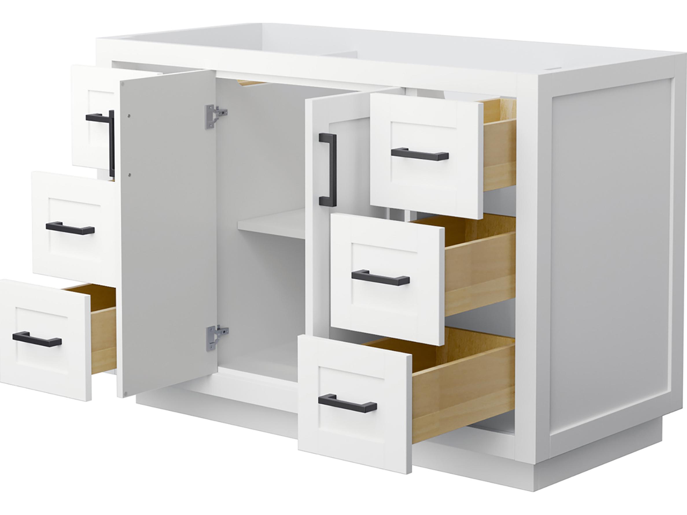 Wyndham Collection Miranda 47" White Vanity