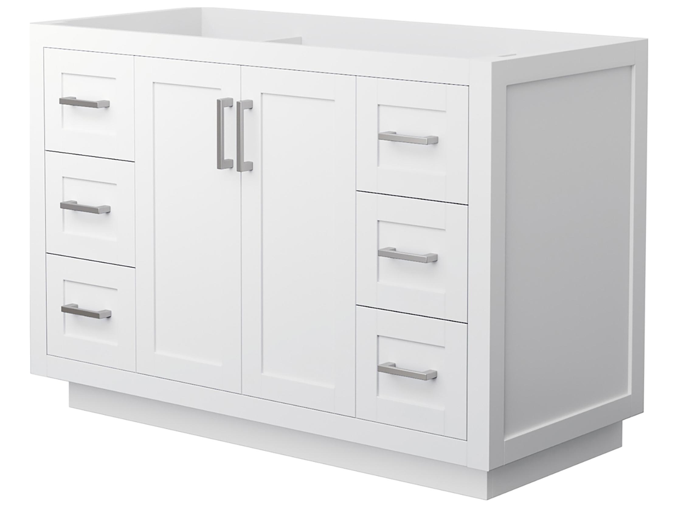 Wyndham Collection Miranda 47" White Vanity