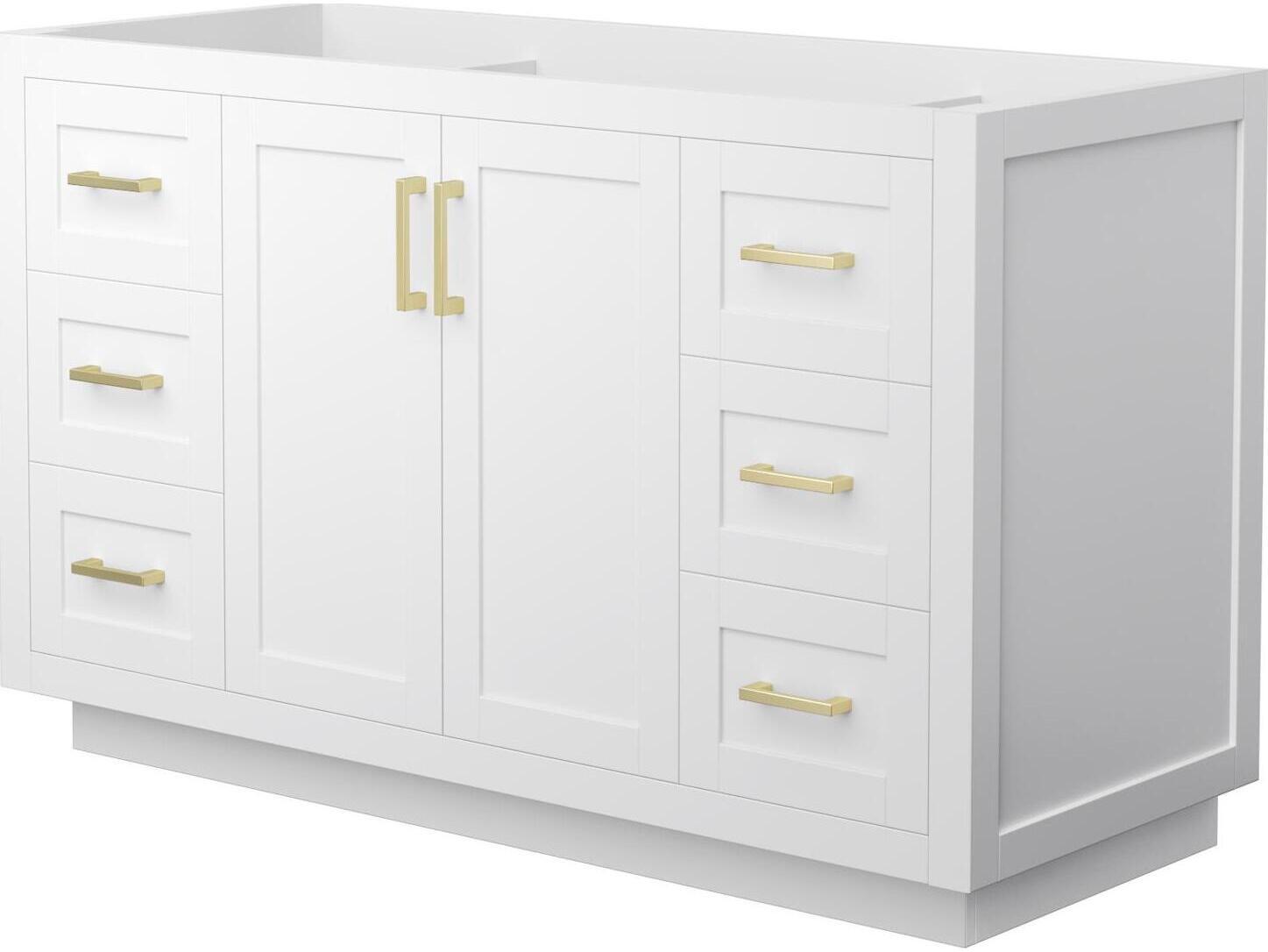 Wyndham Collection Miranda 53" White Vanity