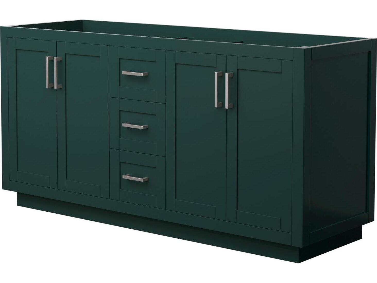 Wyndham Collection Miranda 65" Green Vanity