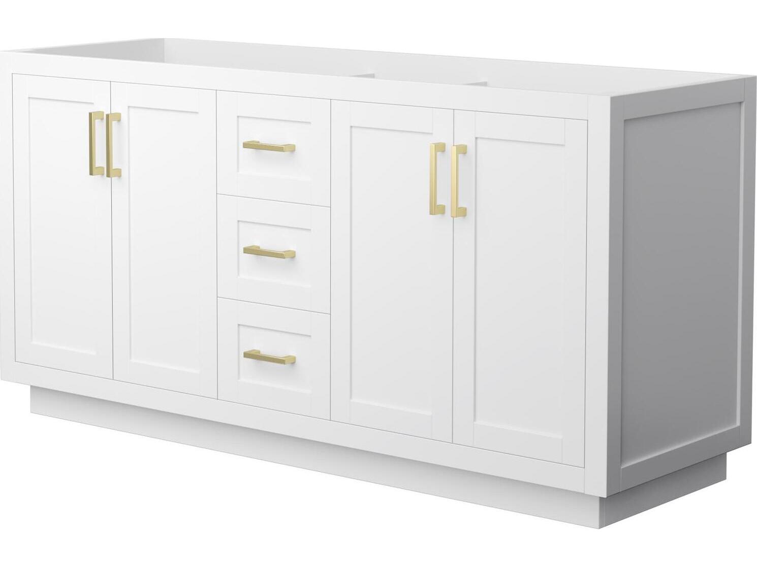 Wyndham Collection Miranda 65" White Vanity
