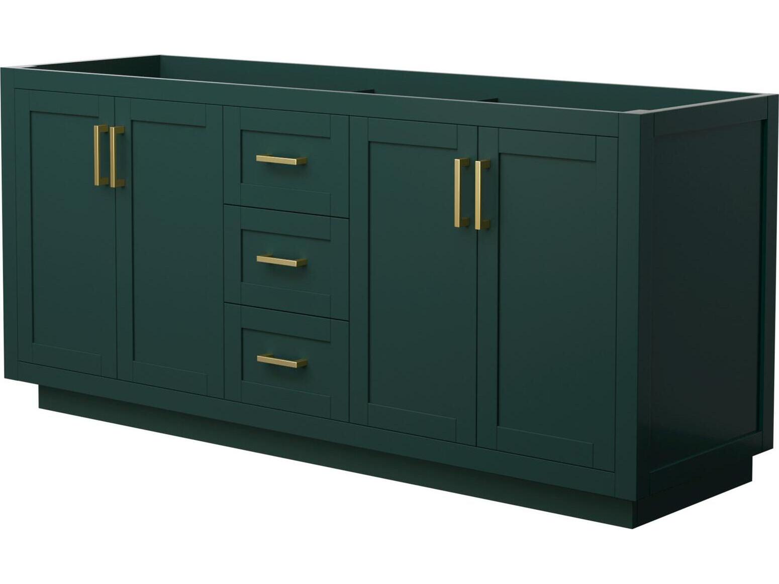 Wyndham Collection Miranda 71" Green Vanity