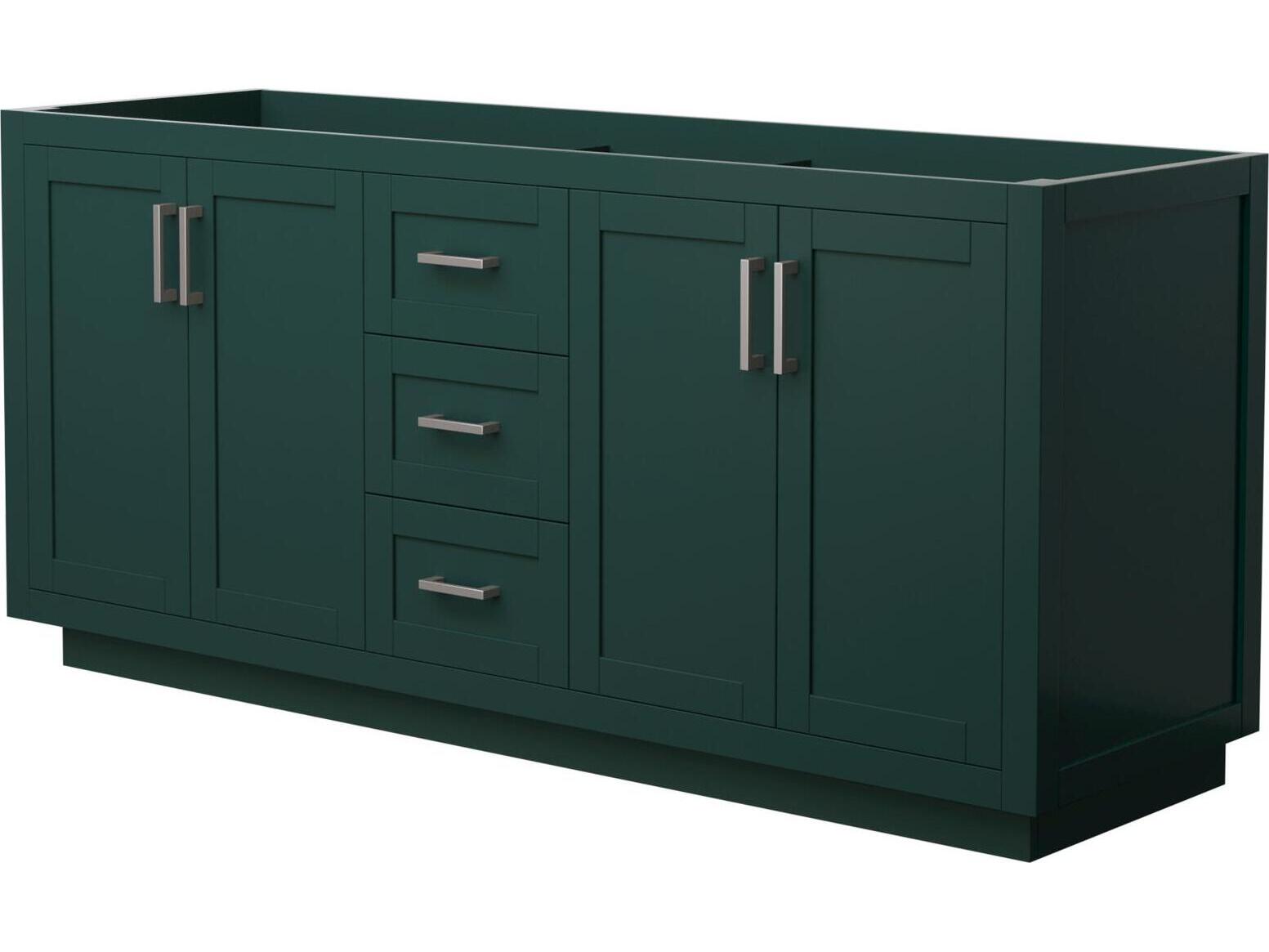 Wyndham Collection Miranda 71" Green Vanity