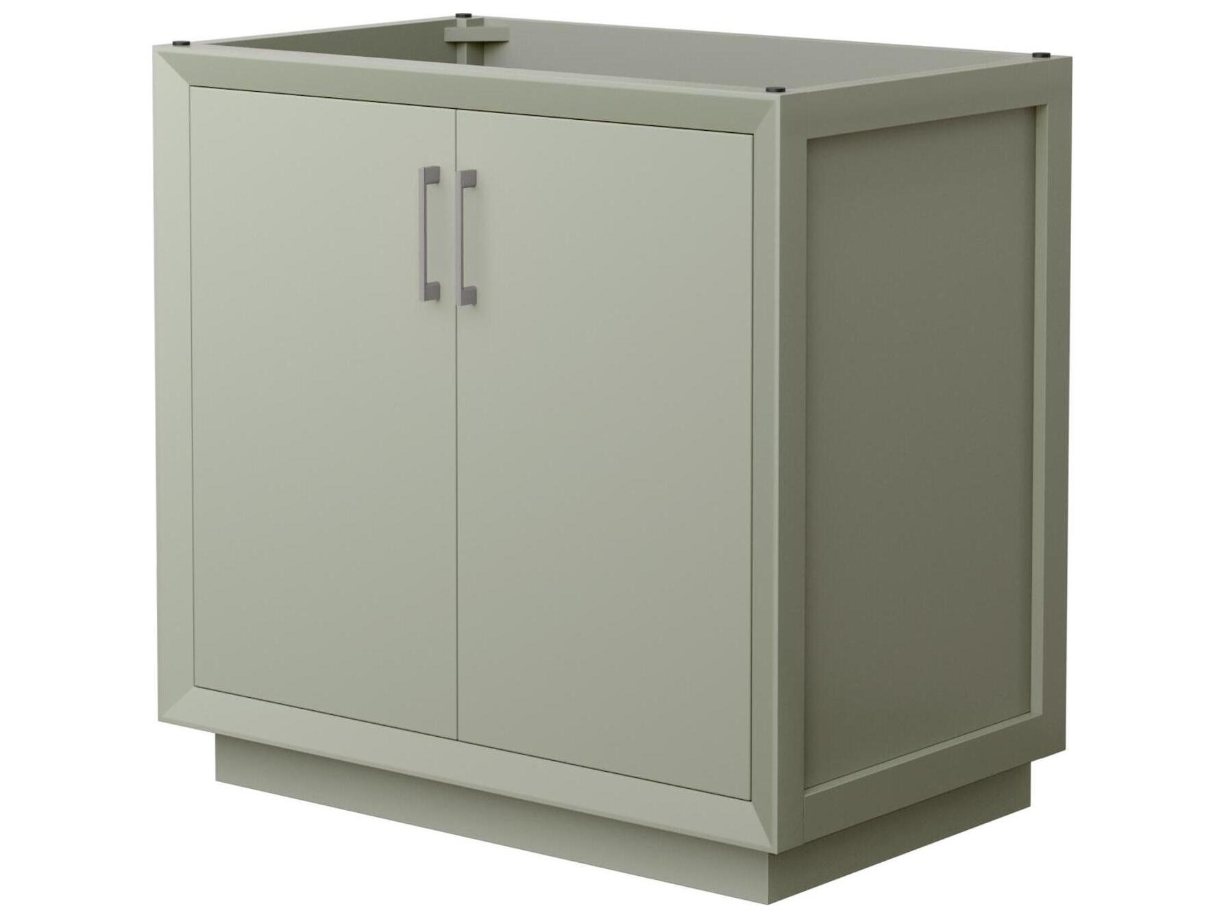 Wyndham Collection Strada 35" Light Green Vanity