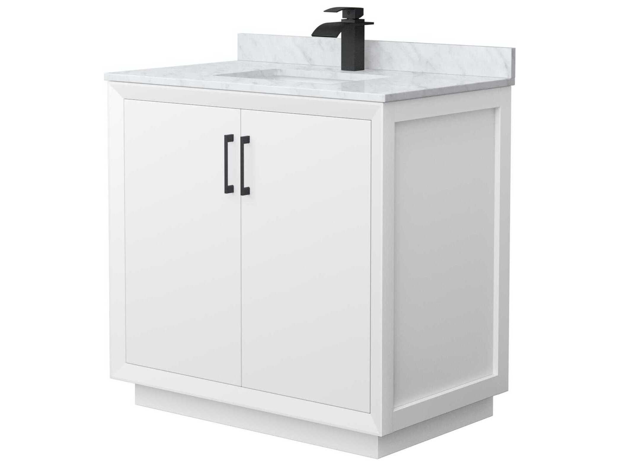 Wyndham Collection Strada 36" White Vanity
