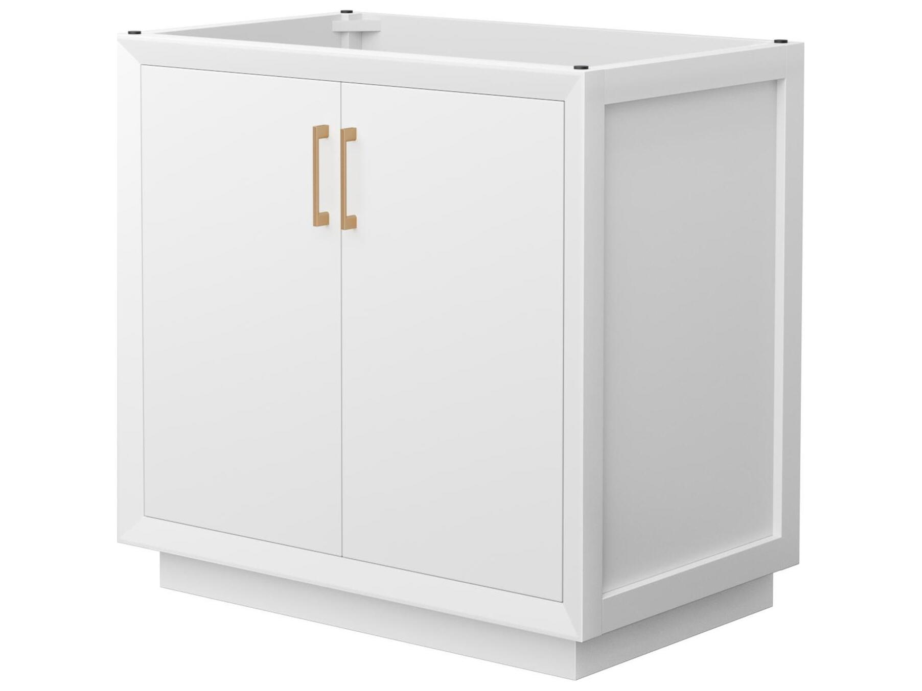 Wyndham Collection Strada 35" White Vanity