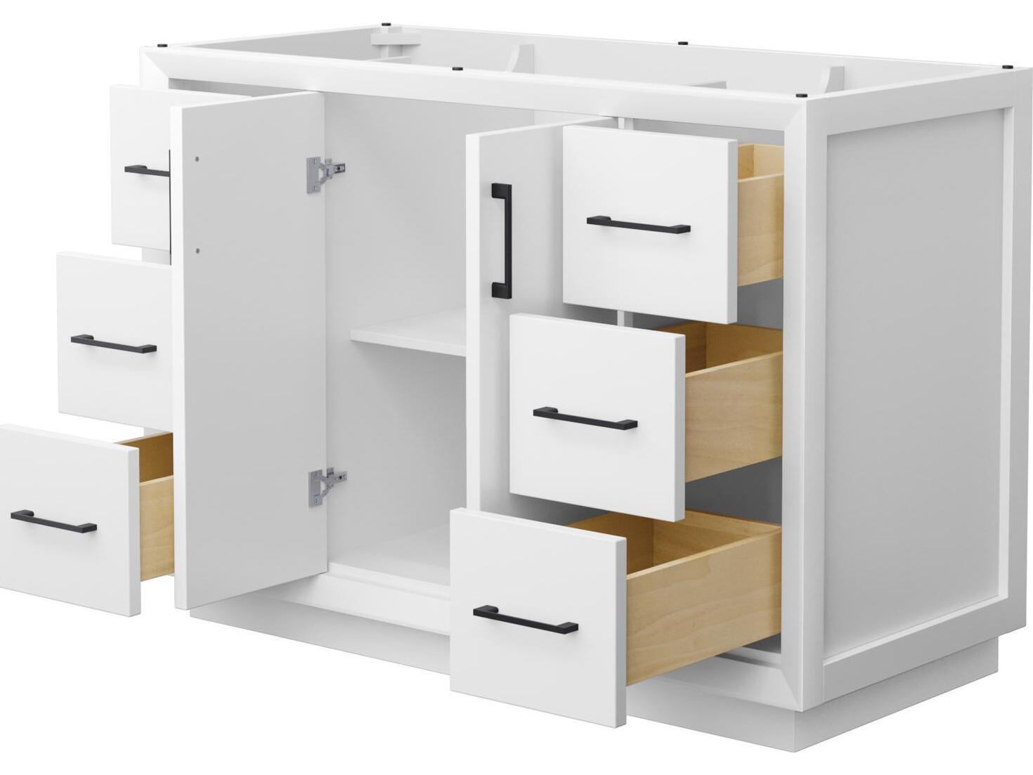 Wyndham Collection Strada 47" White Vanity