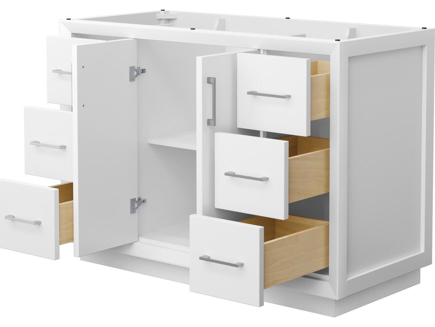 Wyndham Collection Strada 47" White Vanity