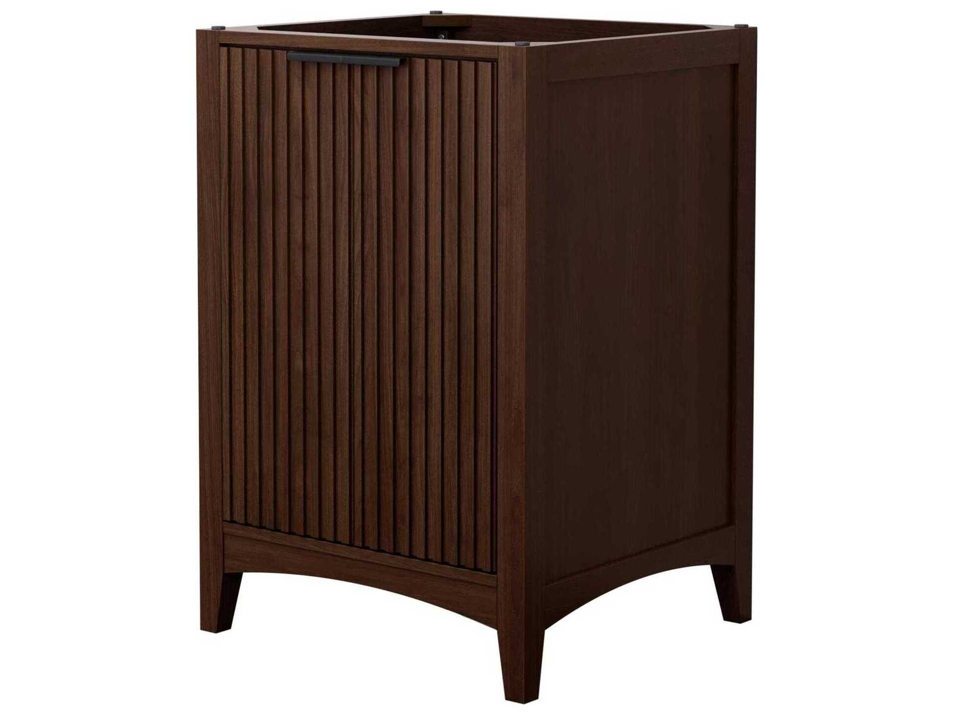 Wyndham Collection Palmilla 24" Dark Walnut Vanity