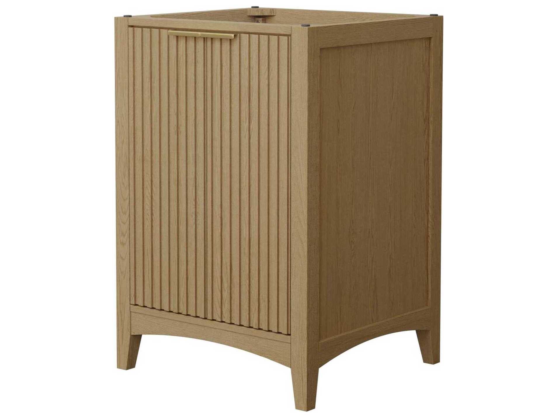 Wyndham Collection Palmilla 24" Natural Oak Vanity