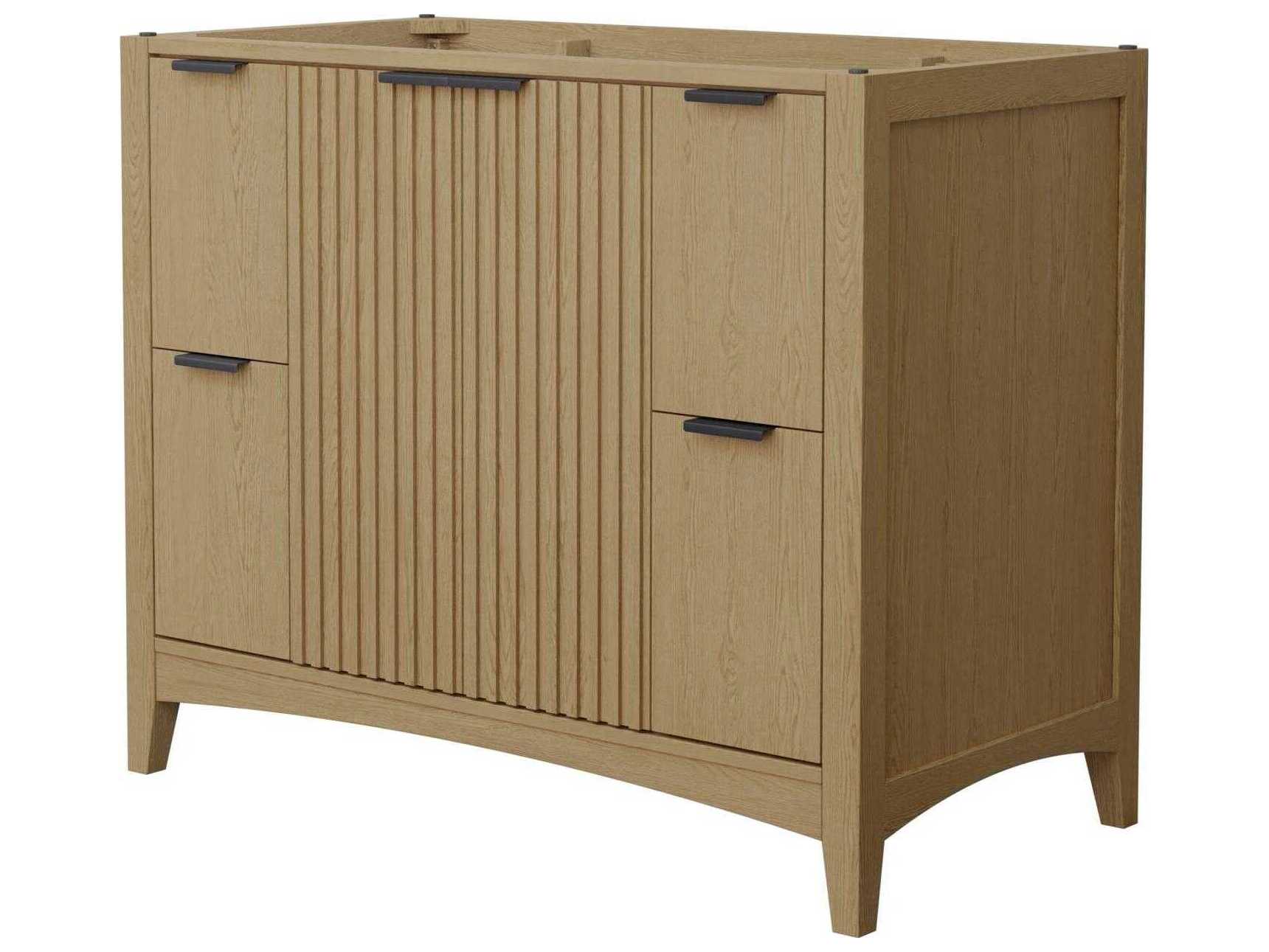 Wyndham Collection Palmilla 41" Natural Oak Vanity