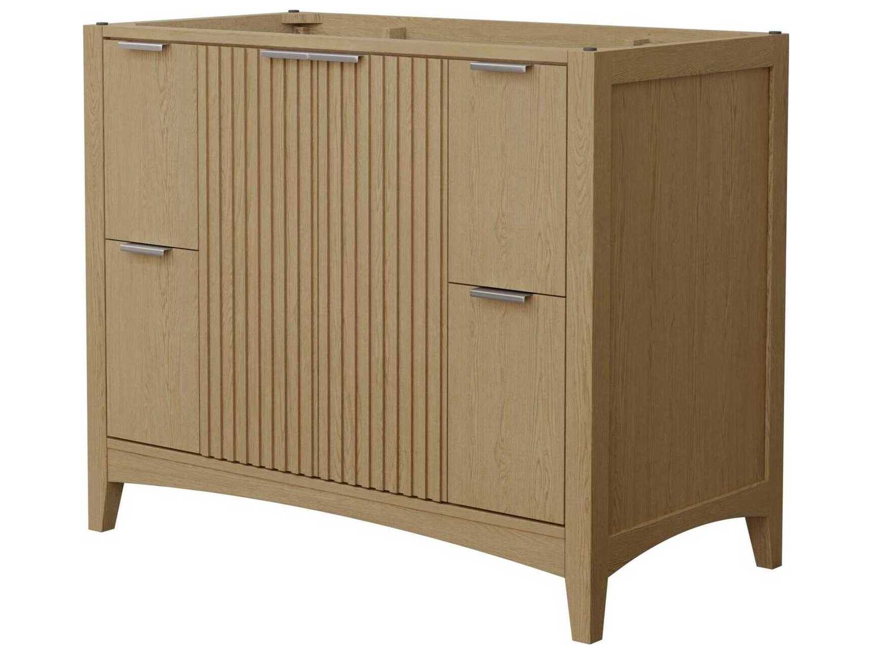 Wyndham Collection Palmilla 41" Natural Oak Vanity
