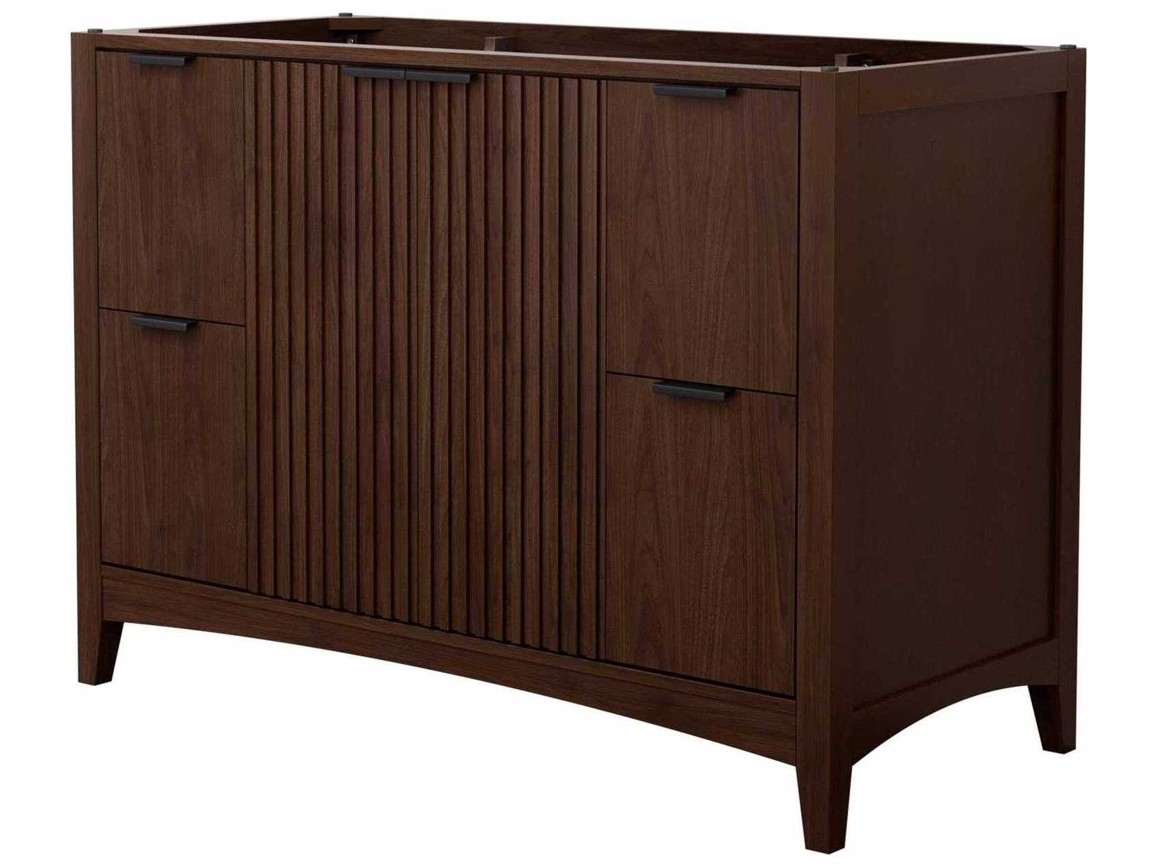 Wyndham Collection Palmilla 47" Dark Walnut Vanity