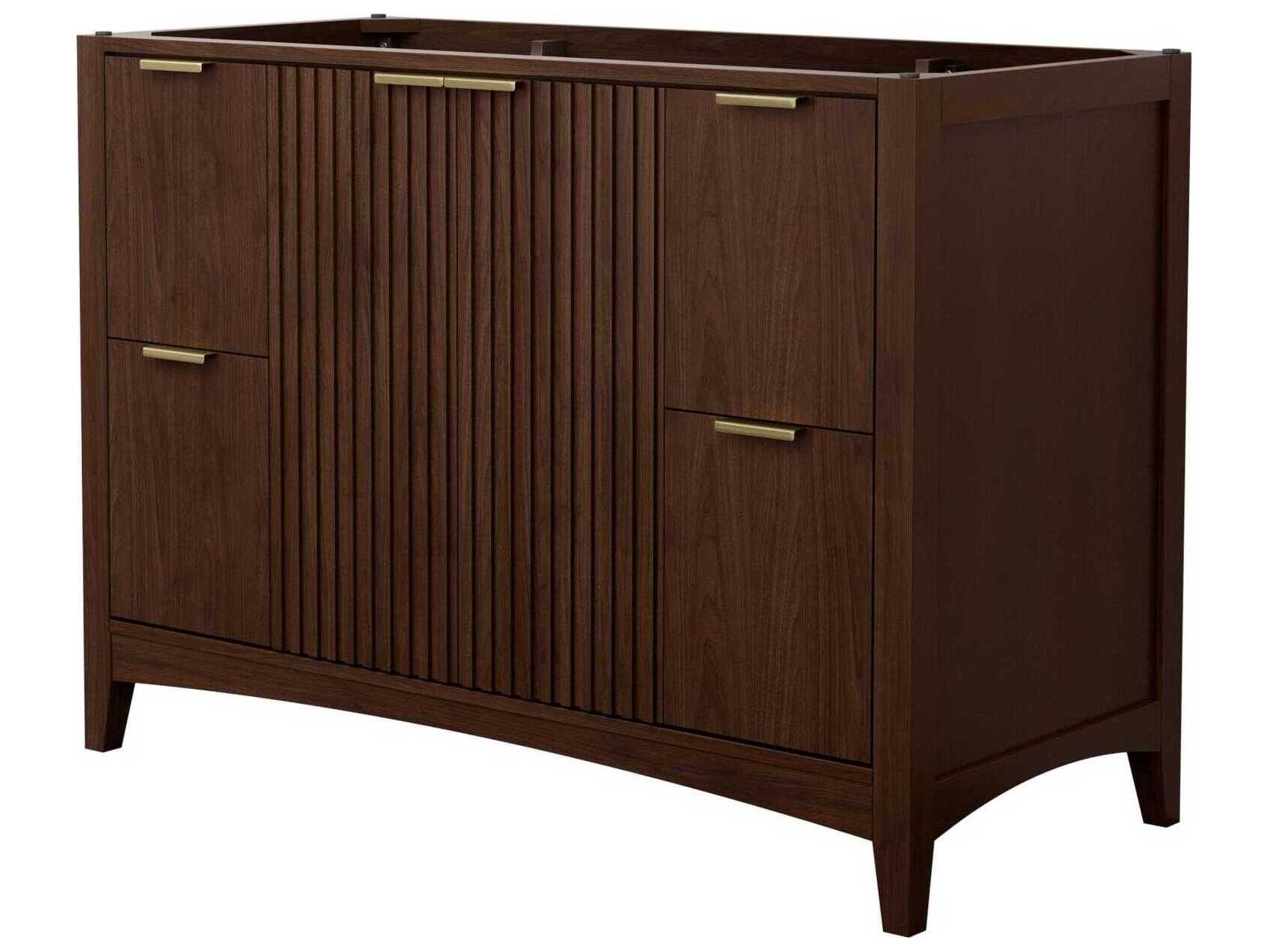 Wyndham Collection Palmilla 47" Dark Walnut Vanity