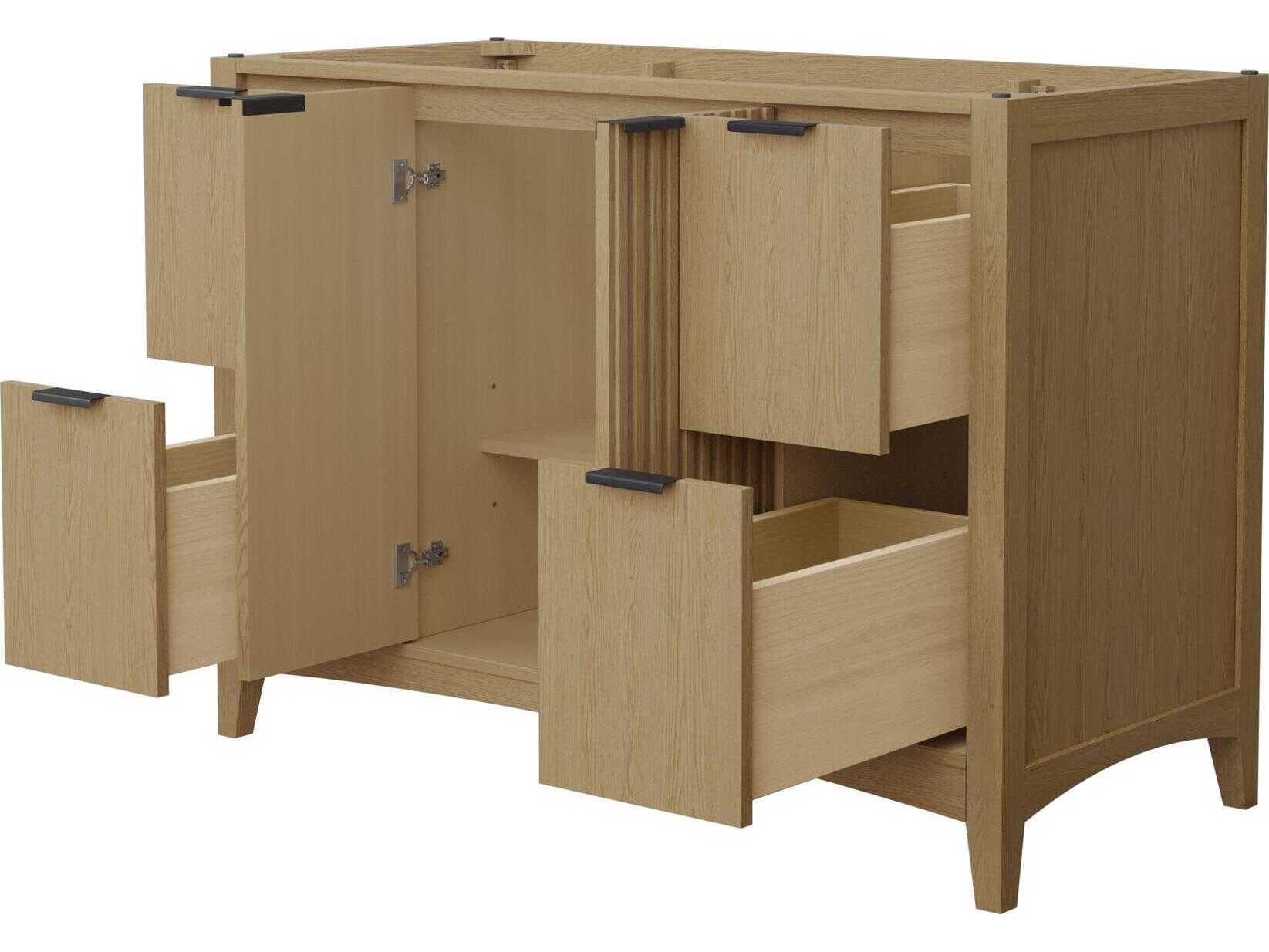 Wyndham Collection Palmilla 47" Natural Oak Vanity